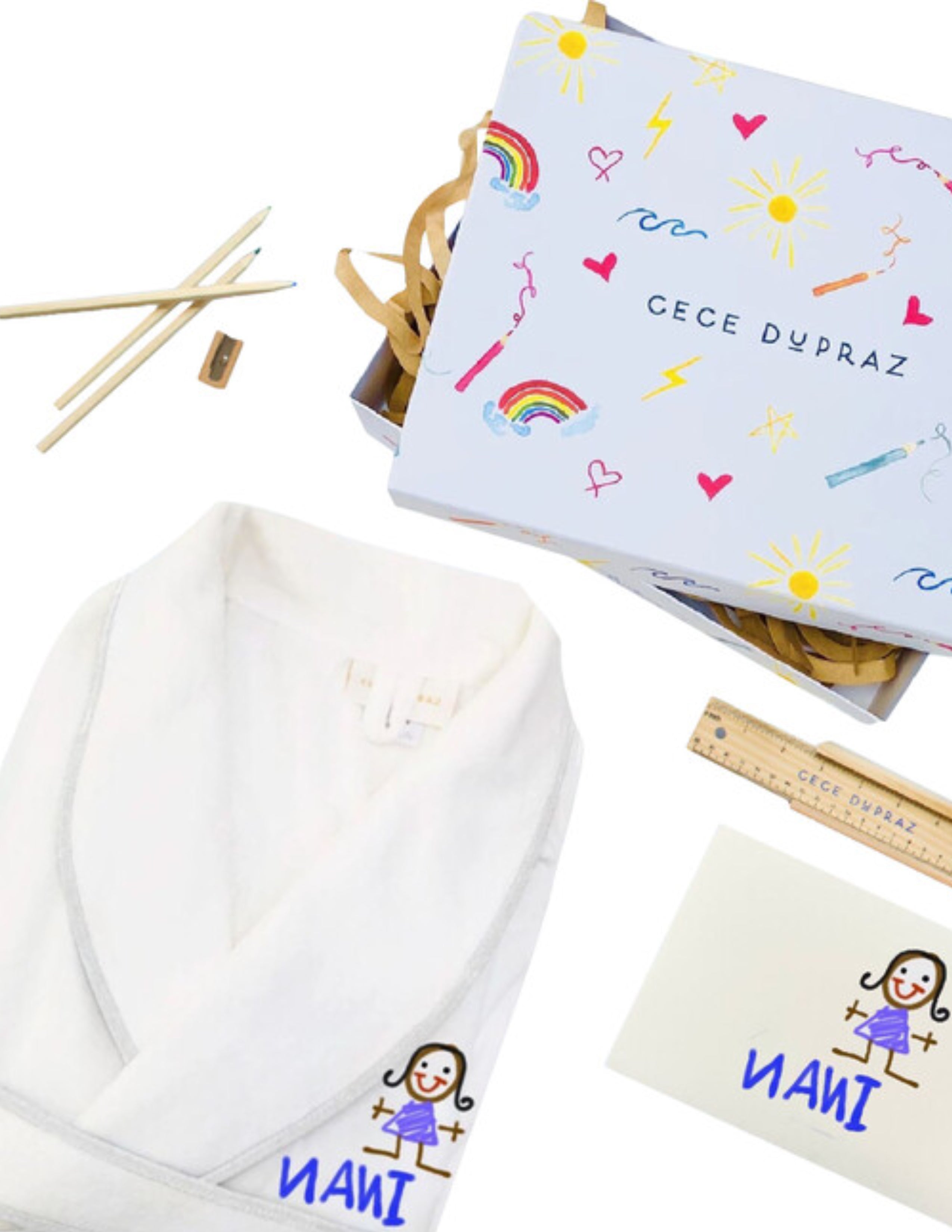 Draw Your Own Robe Gift Set - Adult