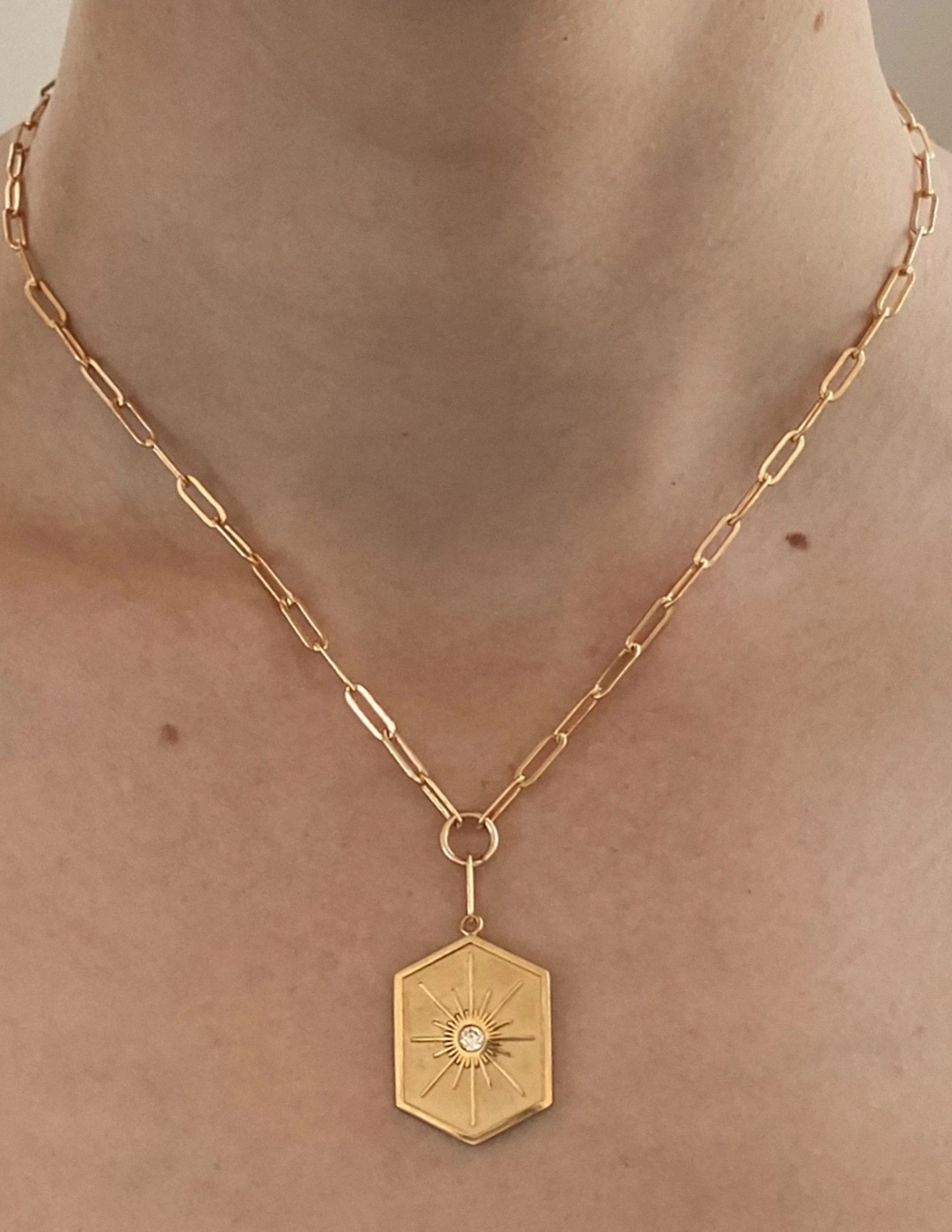 Guiding Star Link Necklace