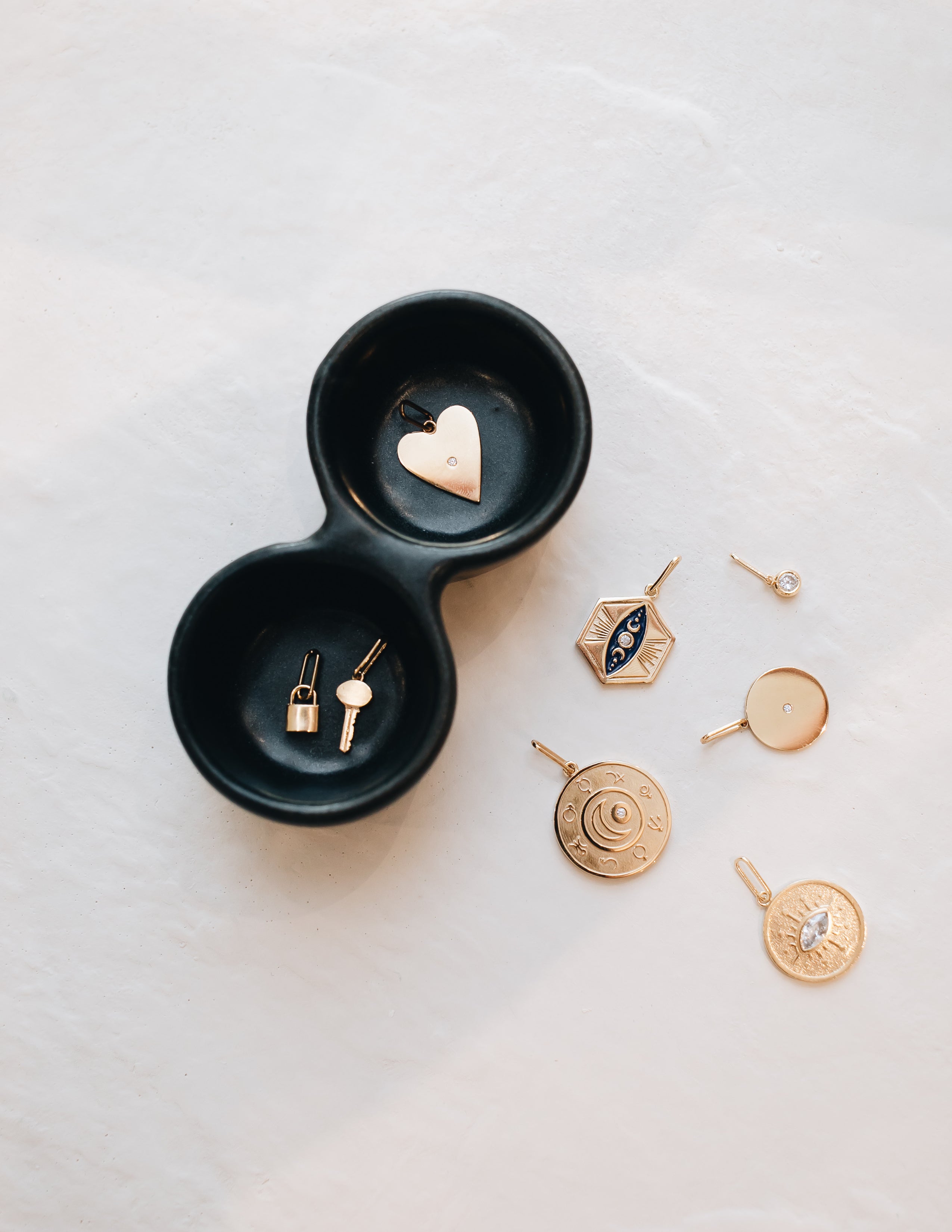 Balia Disc and Stone Charm