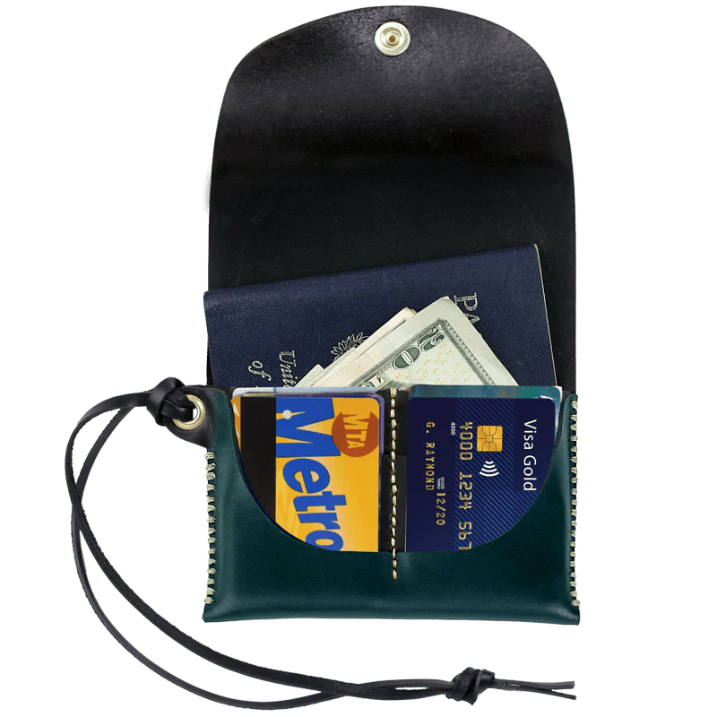 Passport Wallet - Carbon