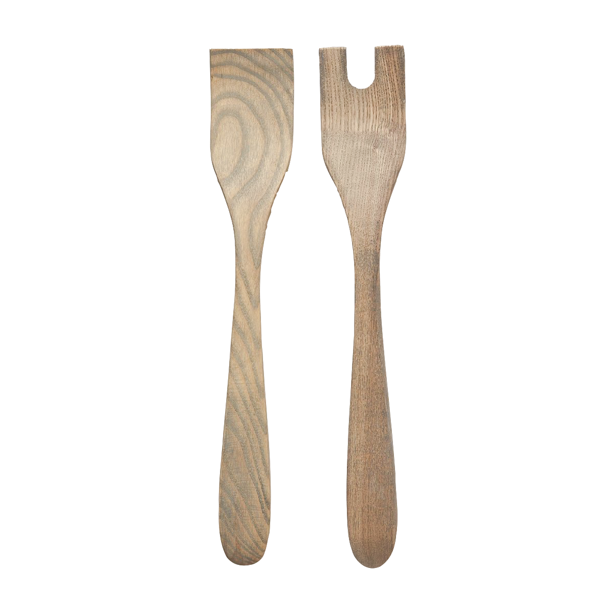 Crafted Salad Servers - Grey