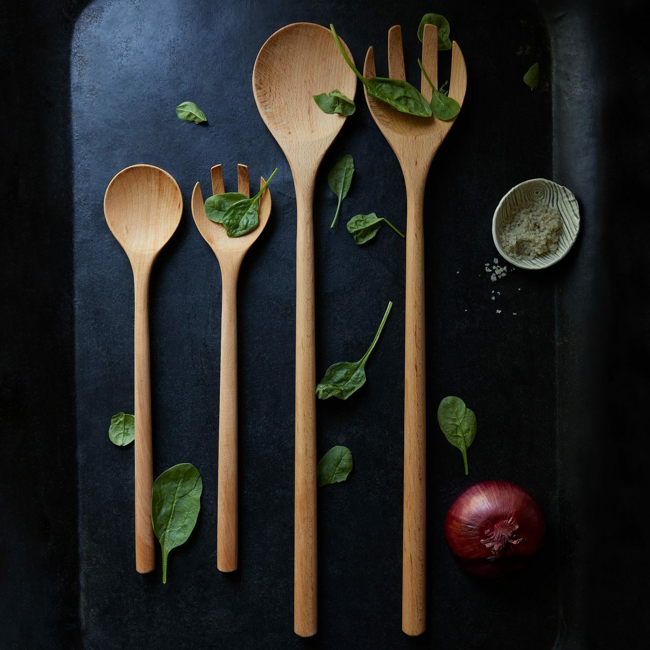 Beechwood Salad Server