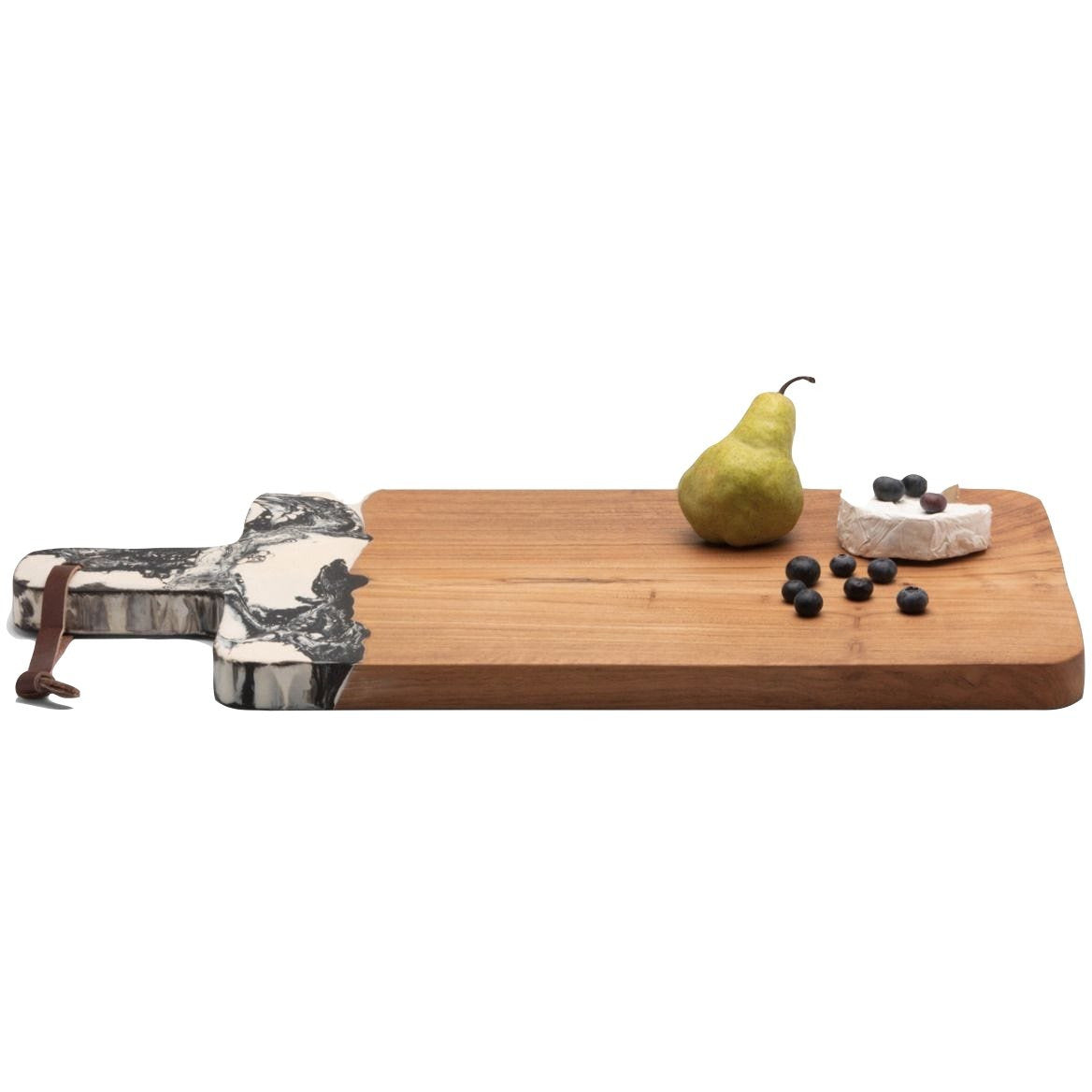 Austin Teak Serving Board - Black