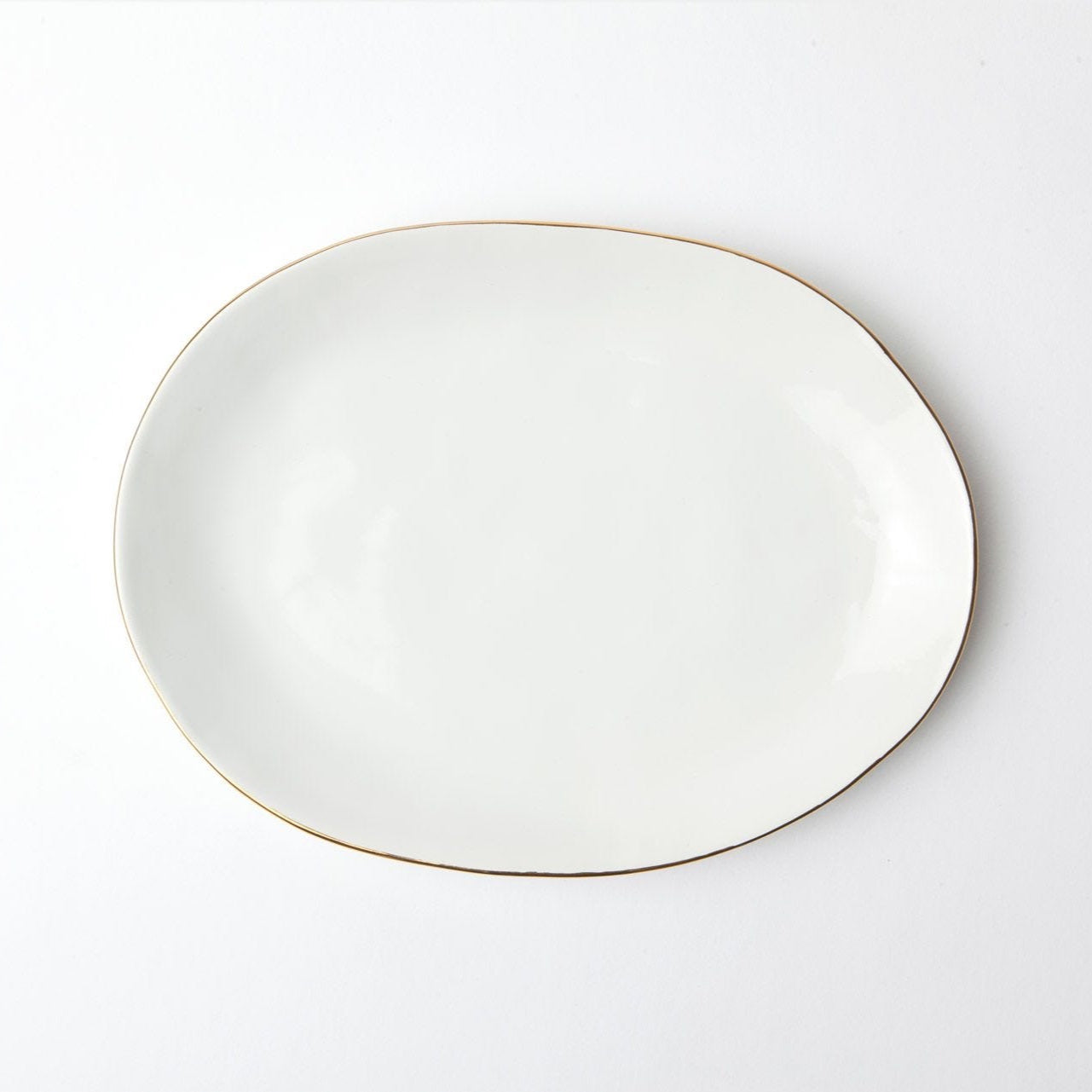 Julianna Platter with Gold Trim