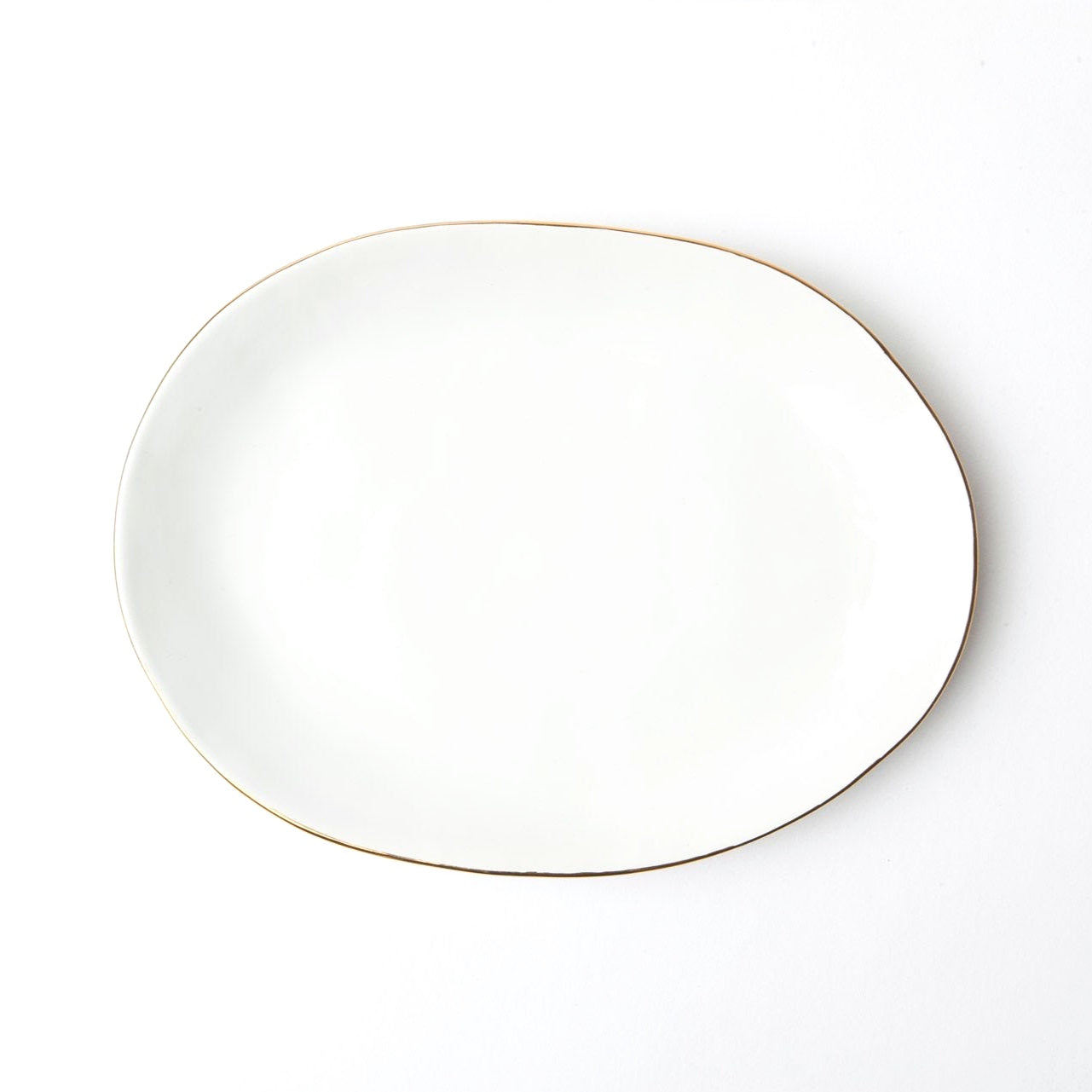 Julianna Platter with Gold Trim