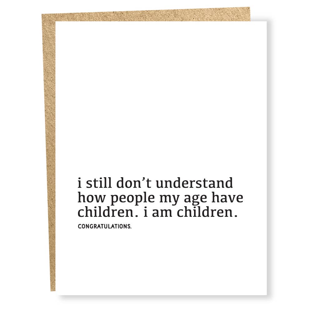 My Age Card