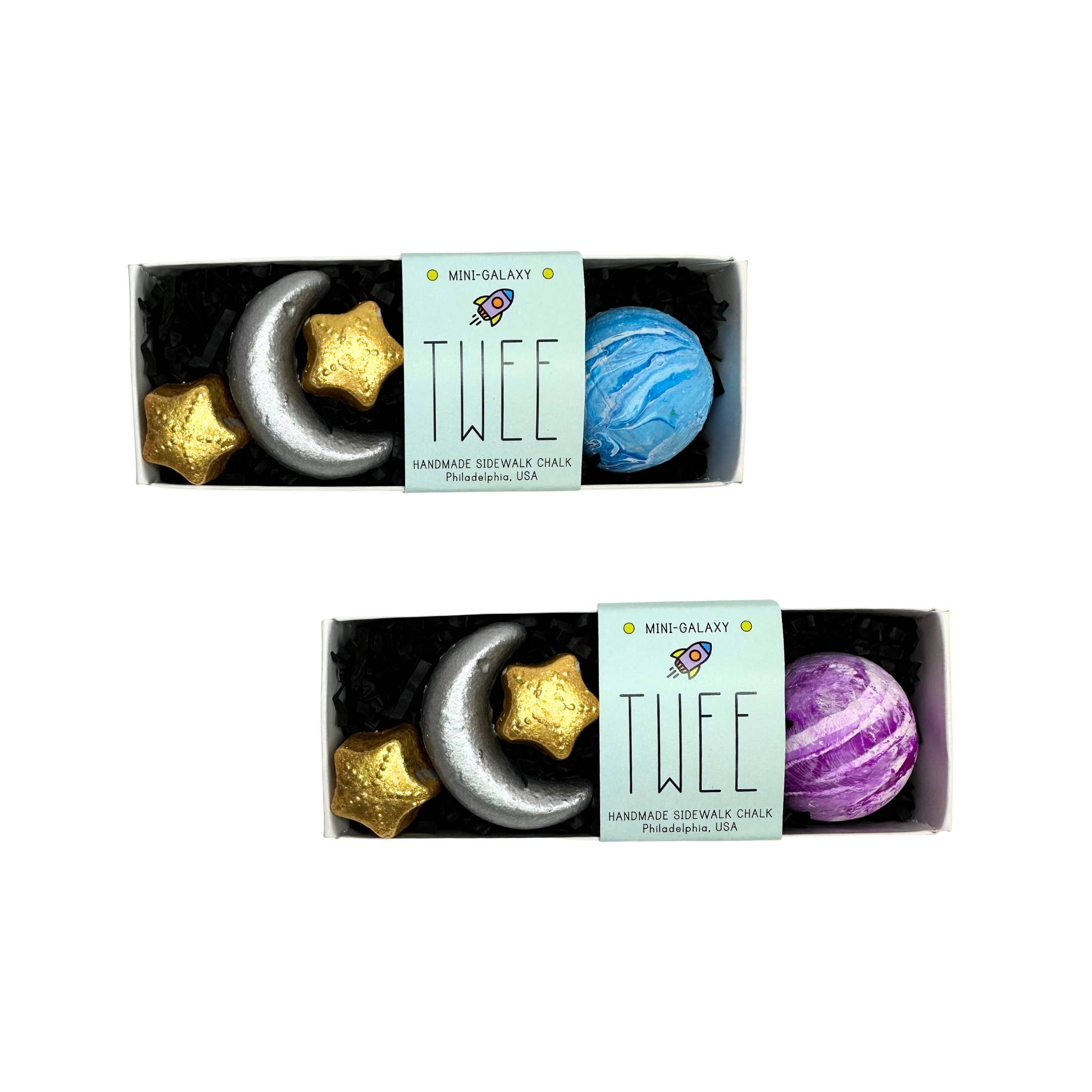 Assorted Mini Galaxy Sidewalk Chalk
