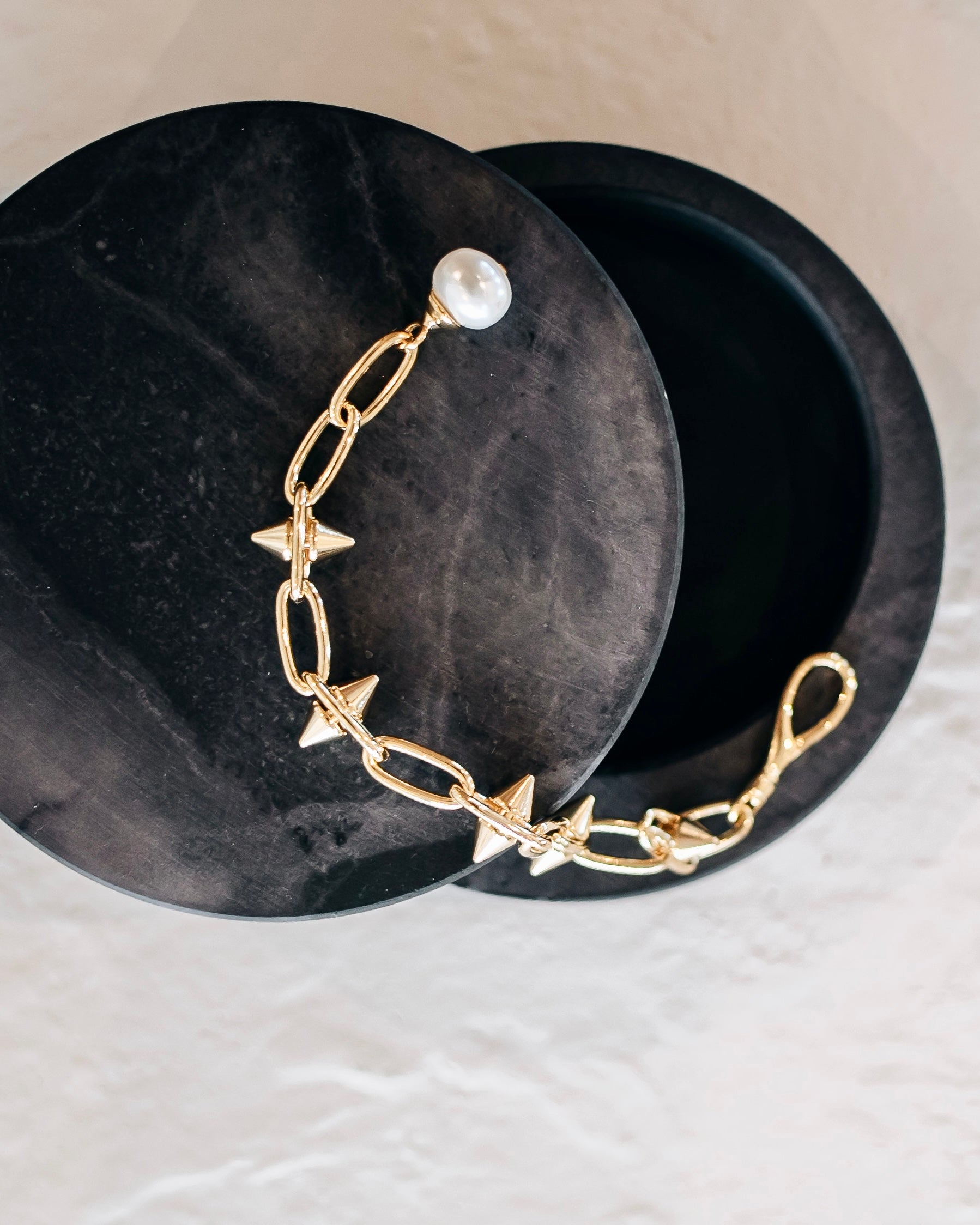 Punk Pearl Bracelet