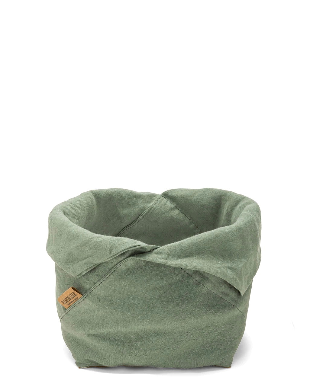 Linen Fiocco Bread Bag - Salvia