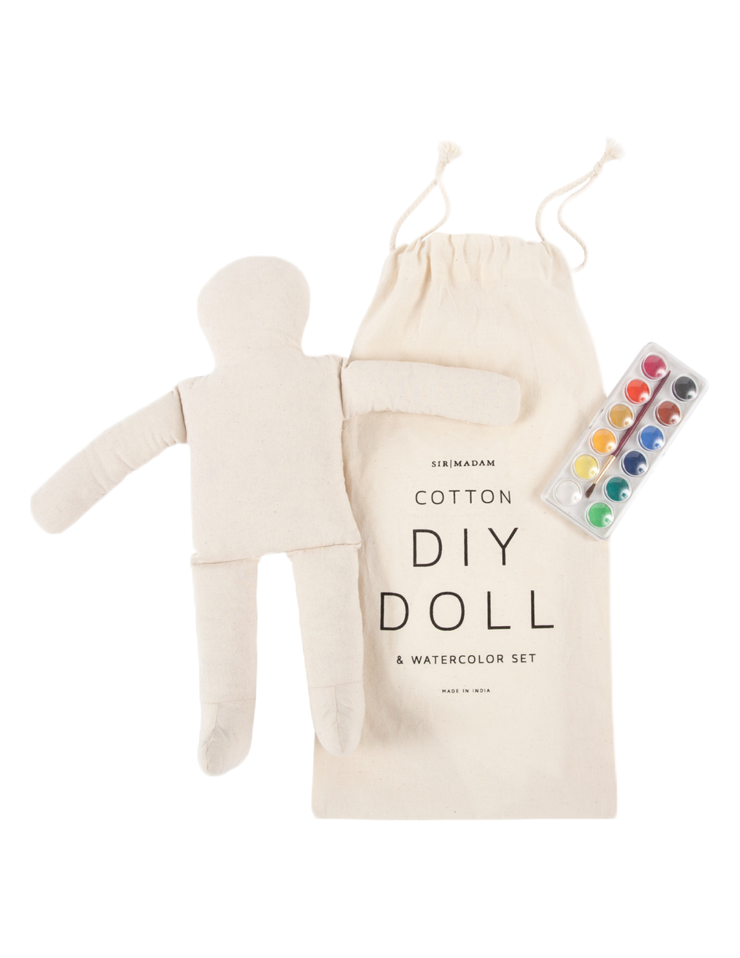 DIY Doll & Watercolor Set