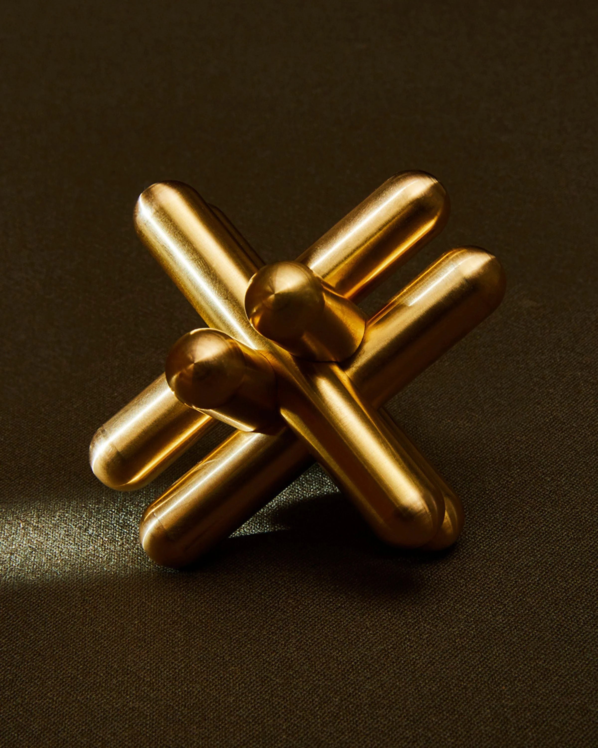 Jack Puzzle - Brass