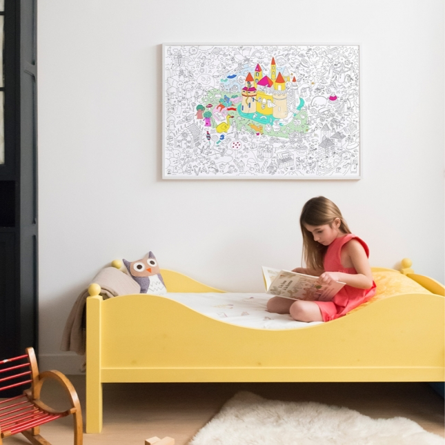 Giant Coloring Poster - Magic