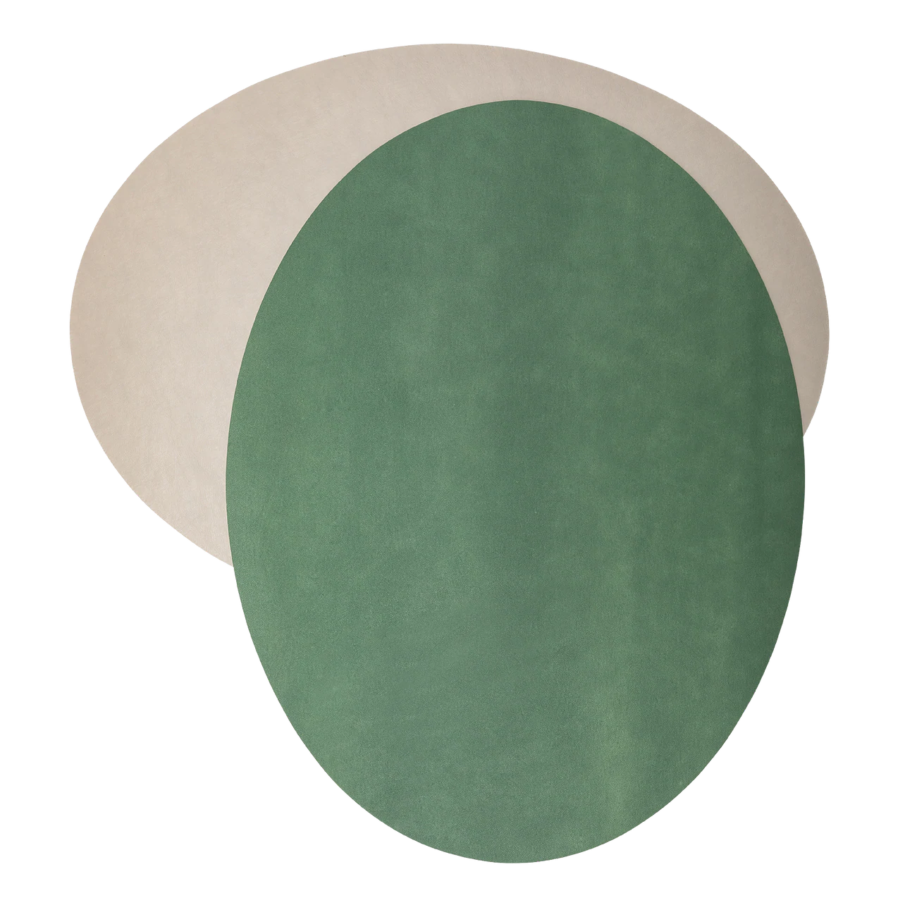 Coto Oval Placemat - Salvia/Cachemire