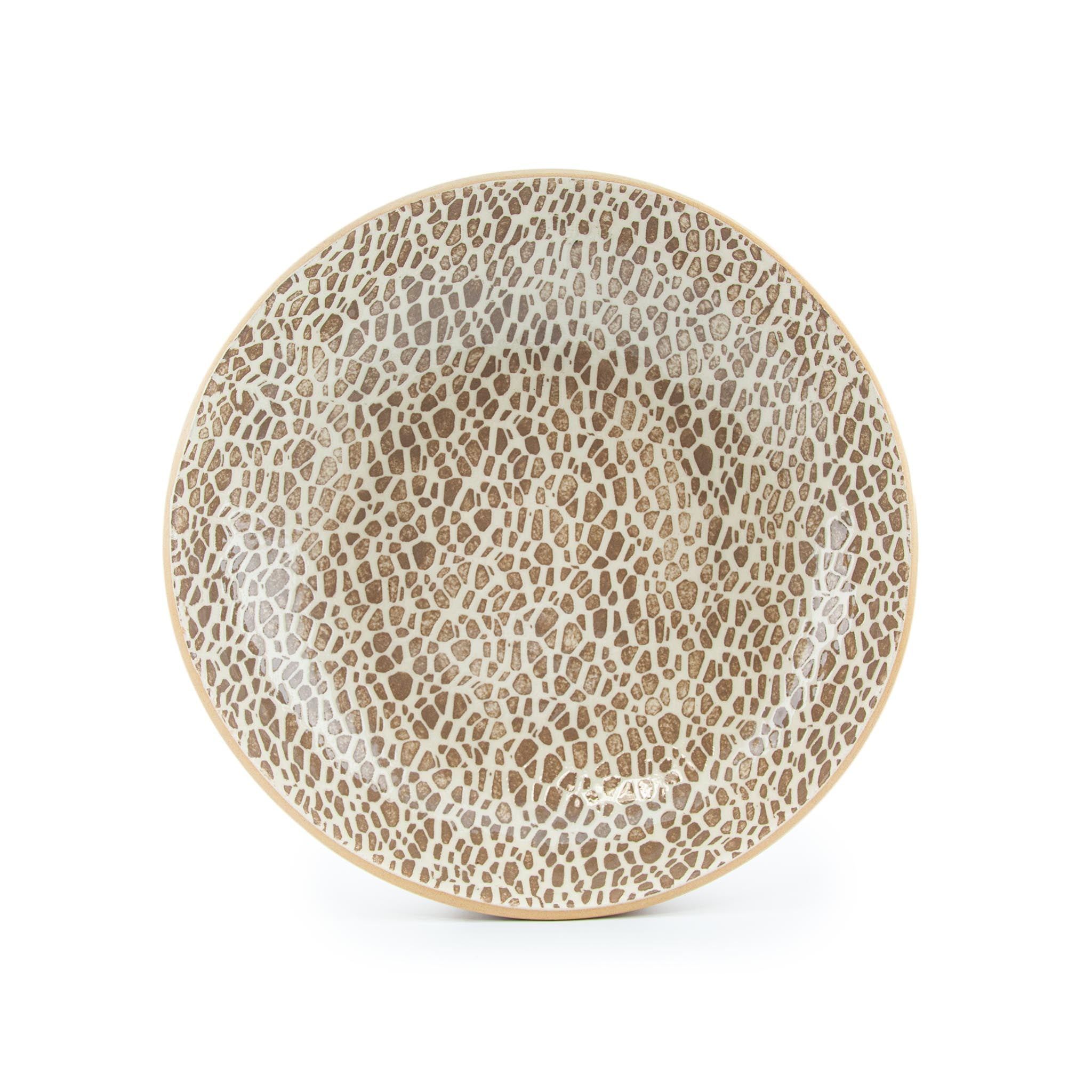 Round Serving Bowl - Pebble/Mocha