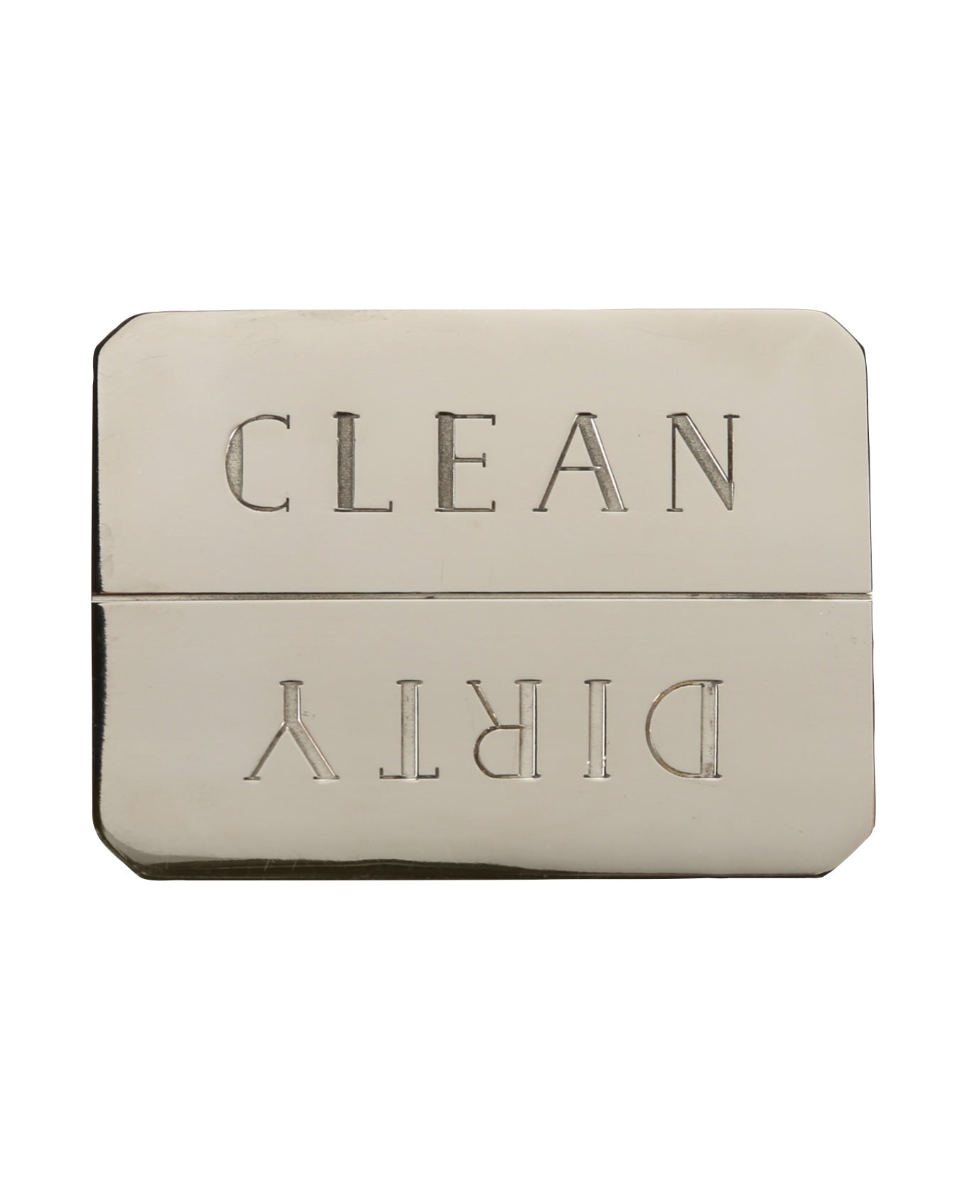 Dishwasher Magnet - Nickel Plated Brass