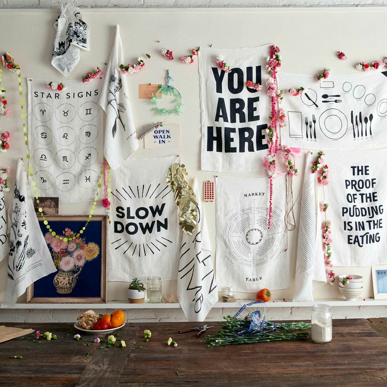 Salt of the Earth Tea Towel