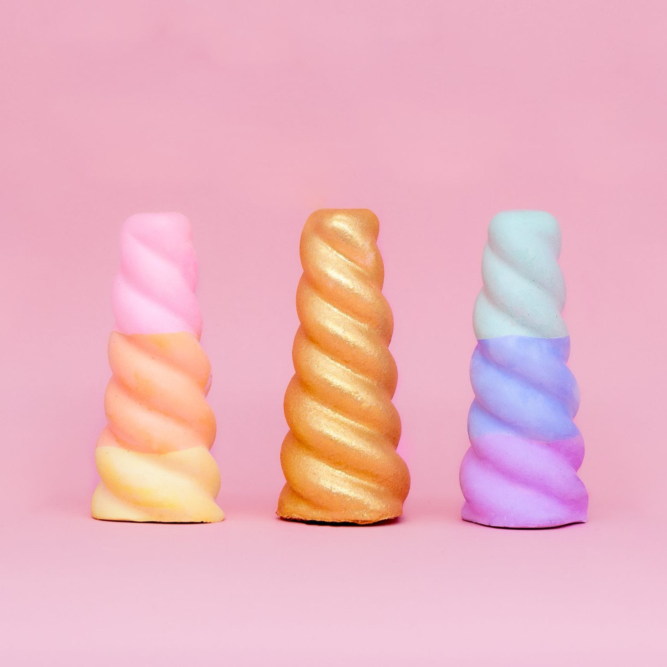 Rainbow Unicorn Horn Sidewalk Chalk