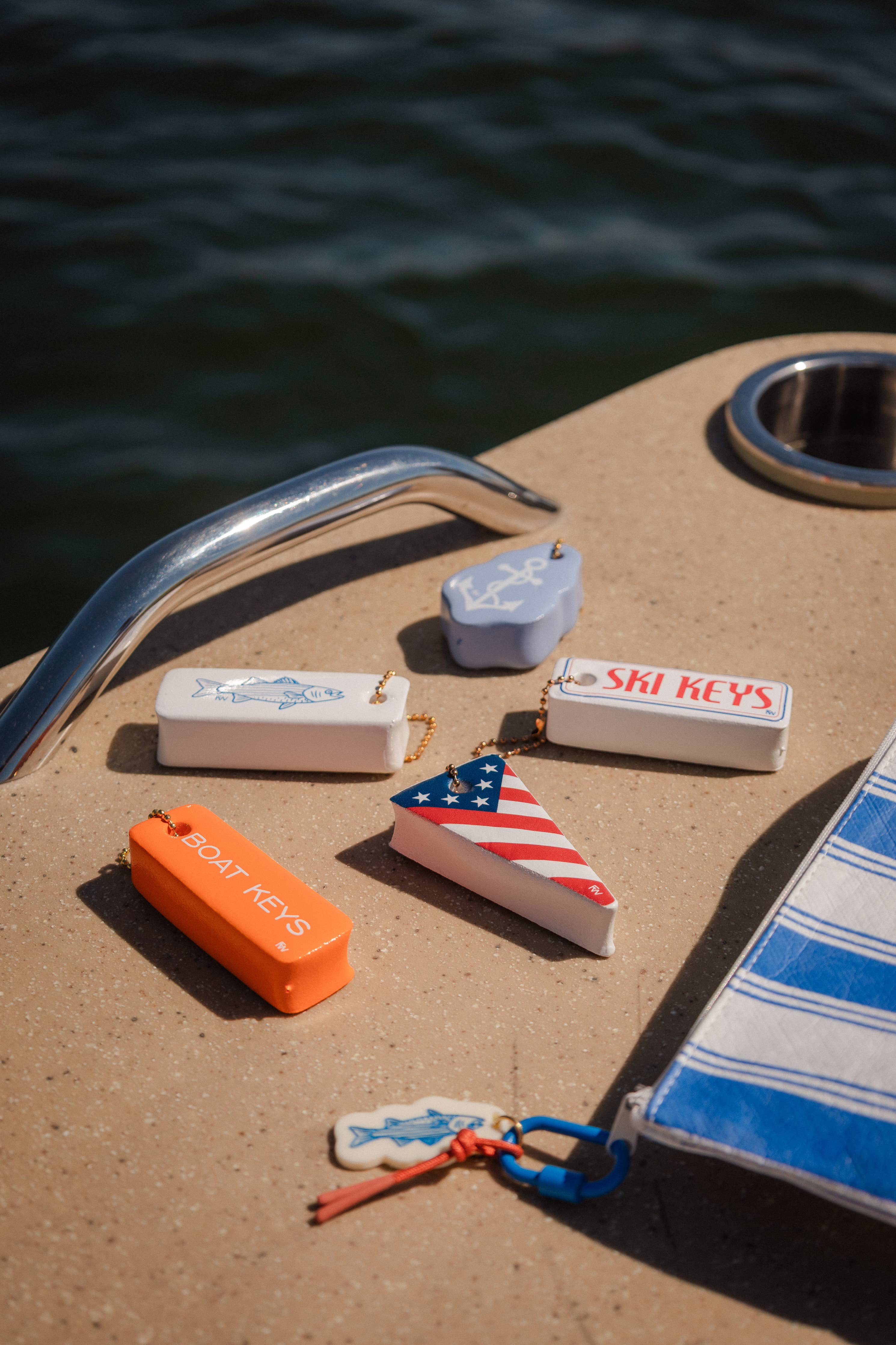 Freshwater Curated Goods™ - BOAT KEYS Floating Keychain