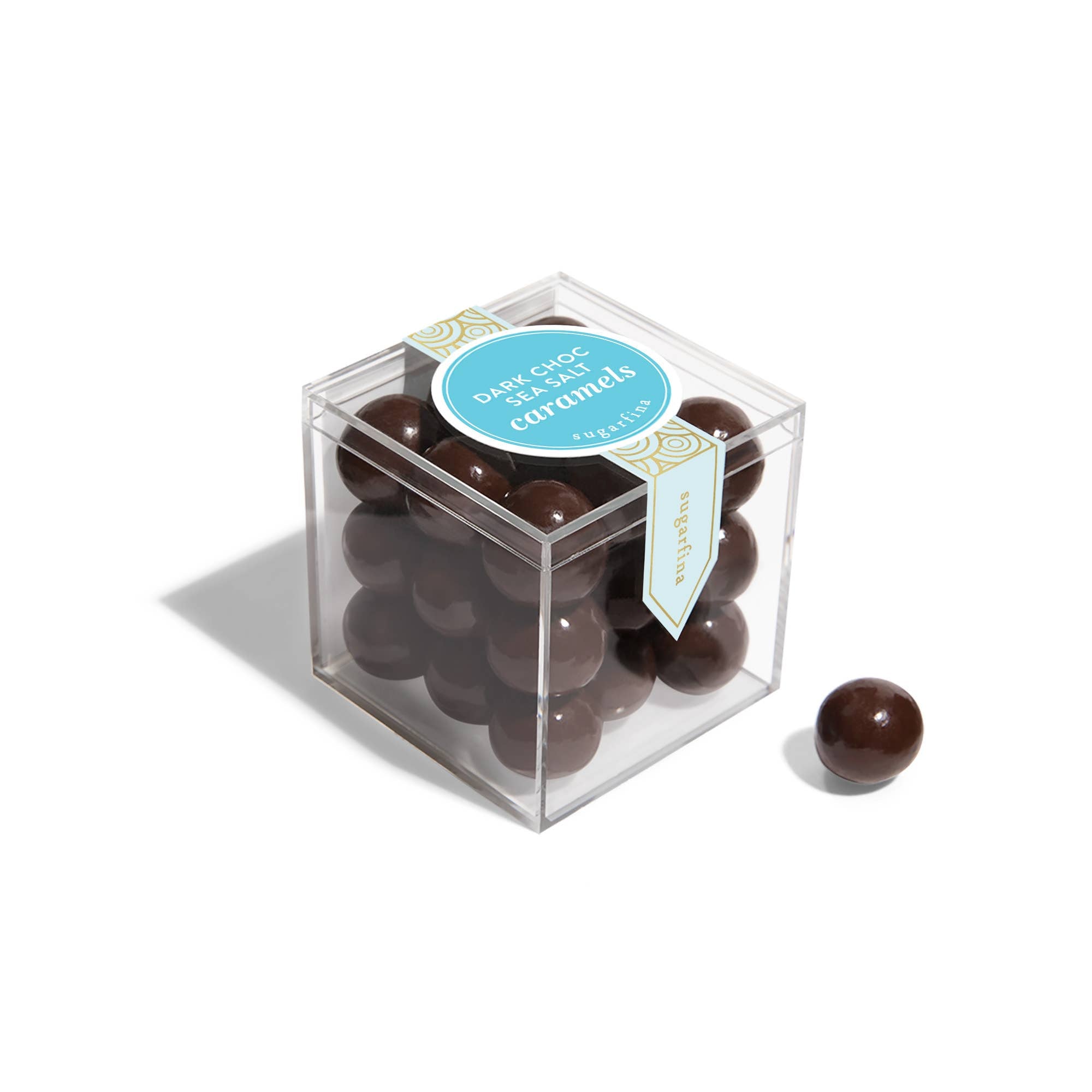Sugarfina - Dark Chocolate Sea Salt Caramels - Small