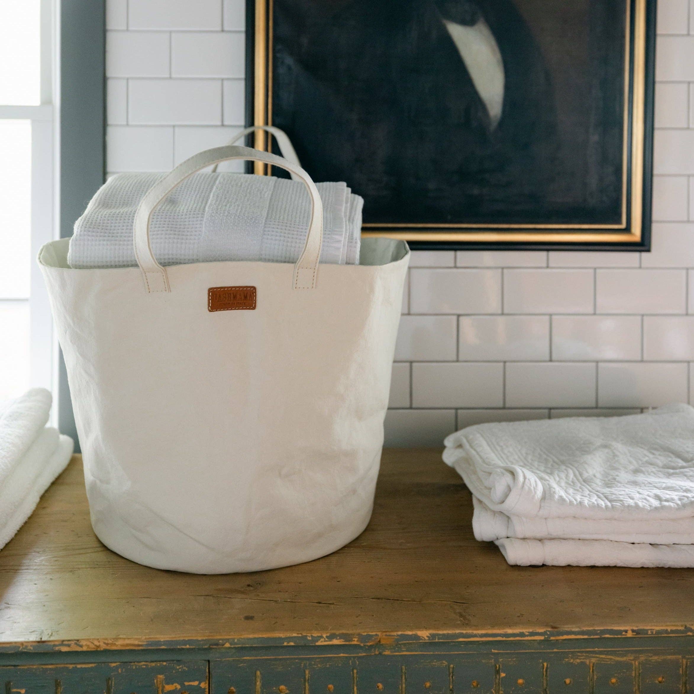 Uashmama - PANIERE BUCKET: White / Medium