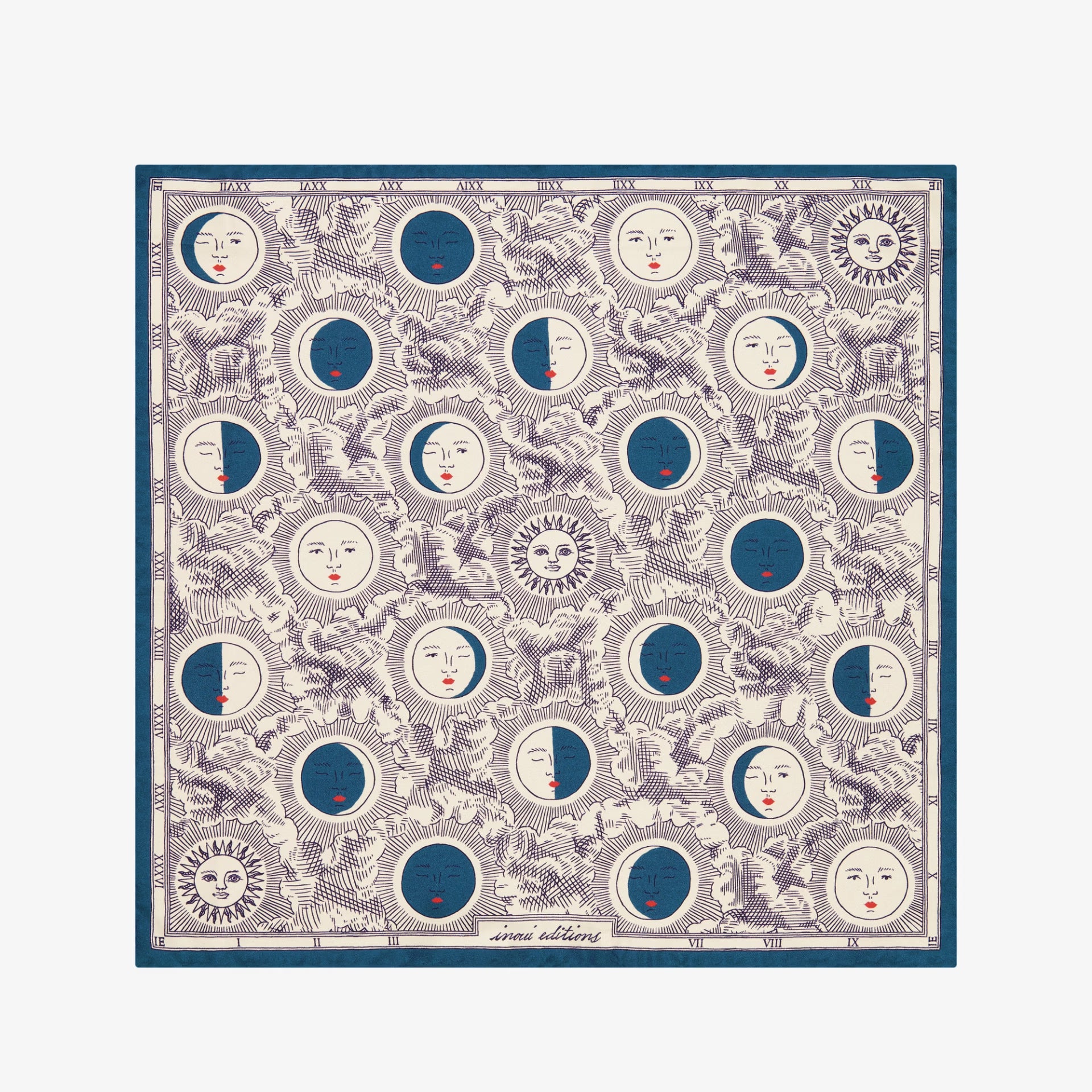 Square 45 - Eclipse - Blue