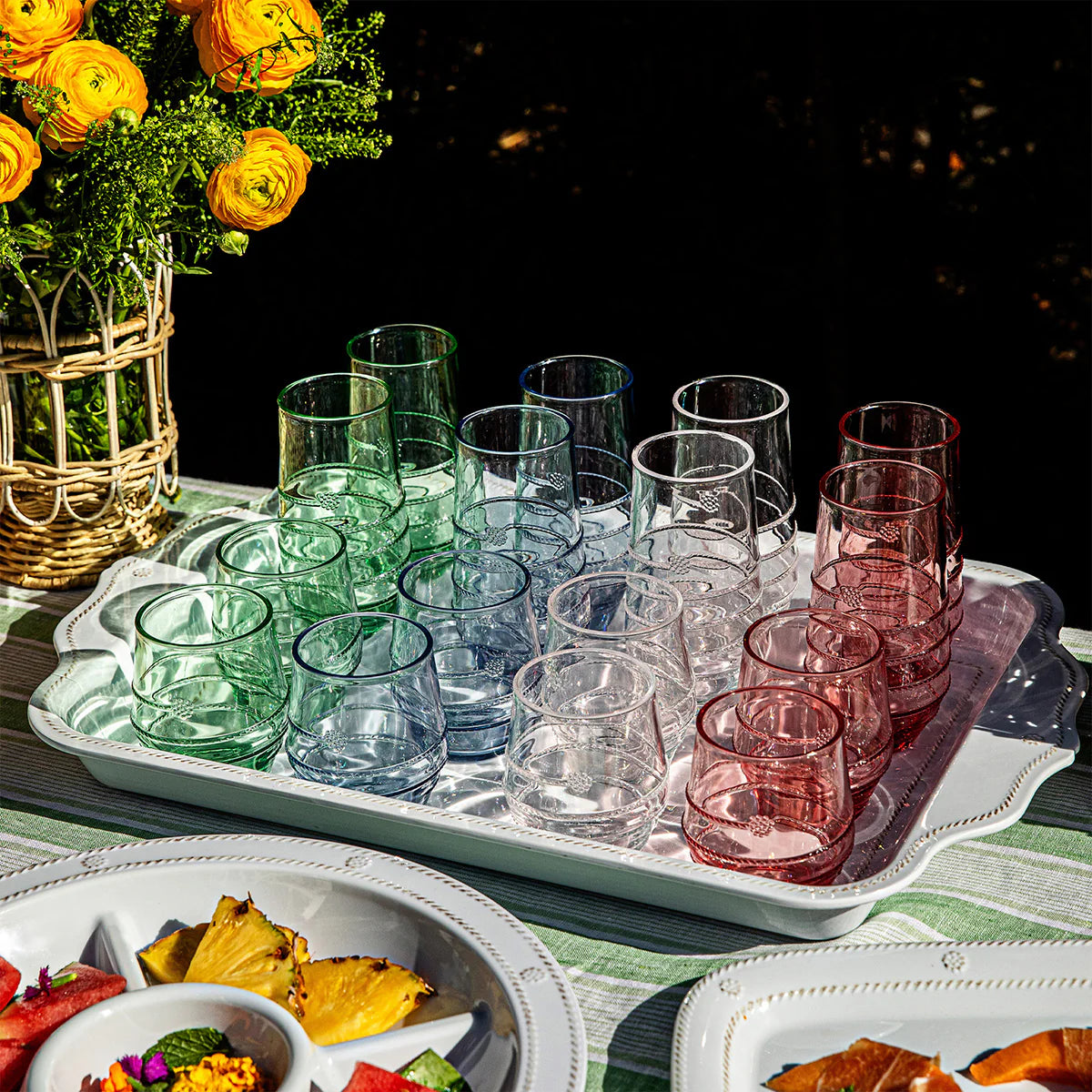 Amalia Acrylic Large Tumbler Set/4