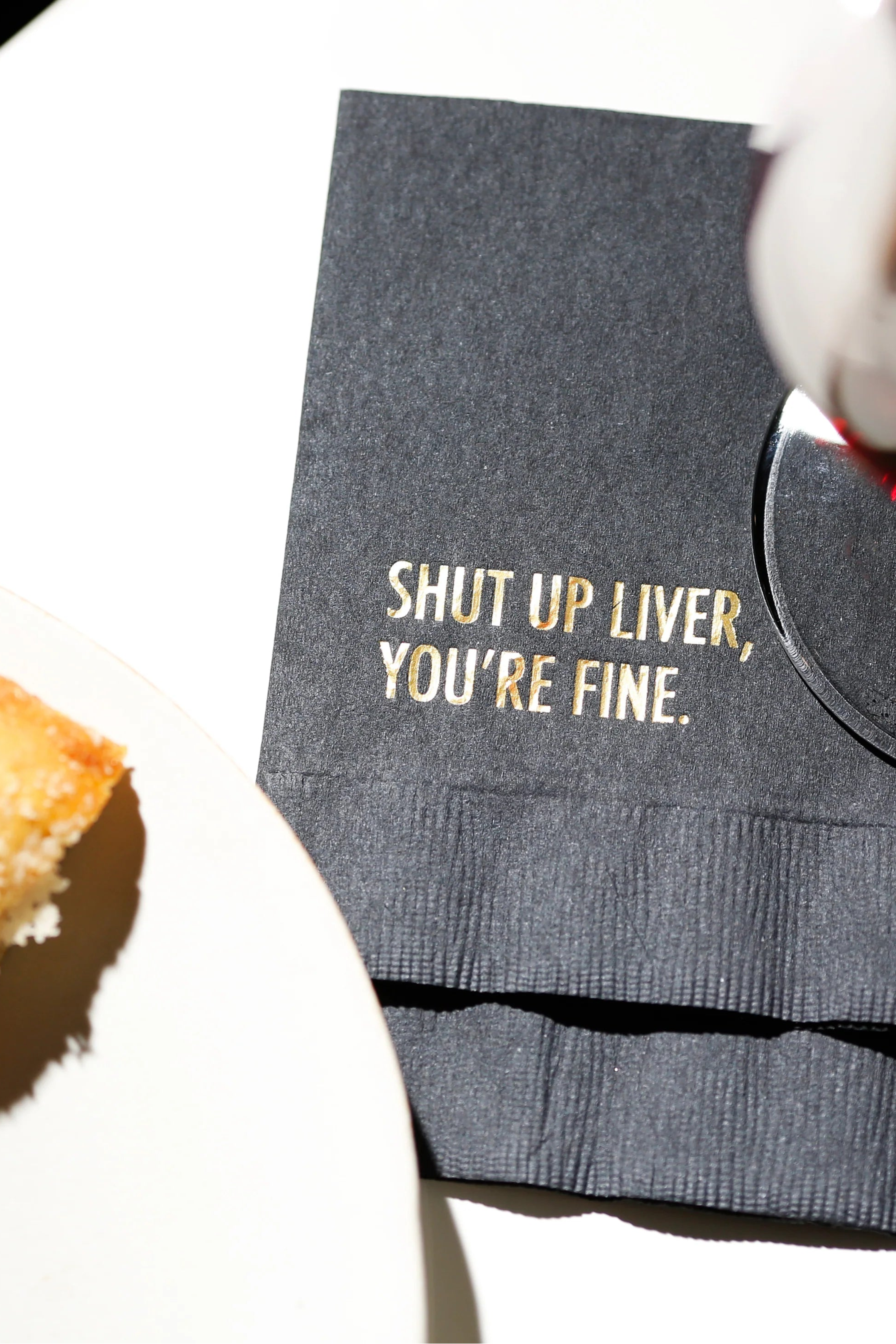 Shut Up Liver Cocktail Napkin