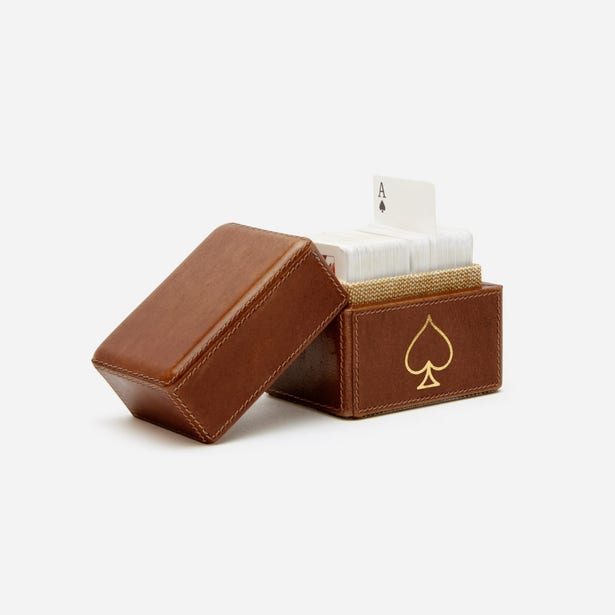 Aira Miniature Card Box - Tobacco