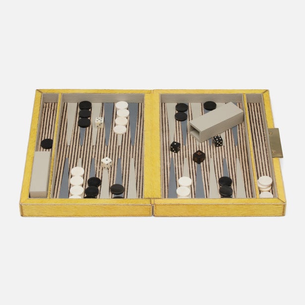 Castelo Backgammon Small - Goldenrod