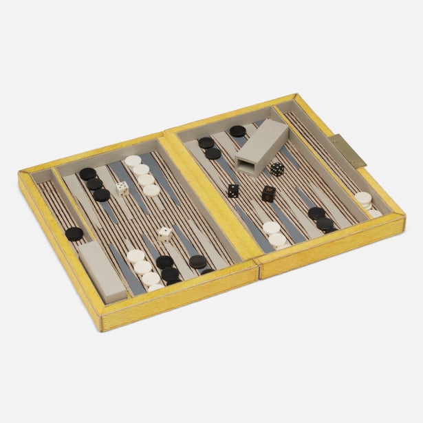 Castelo Backgammon Small - Goldenrod