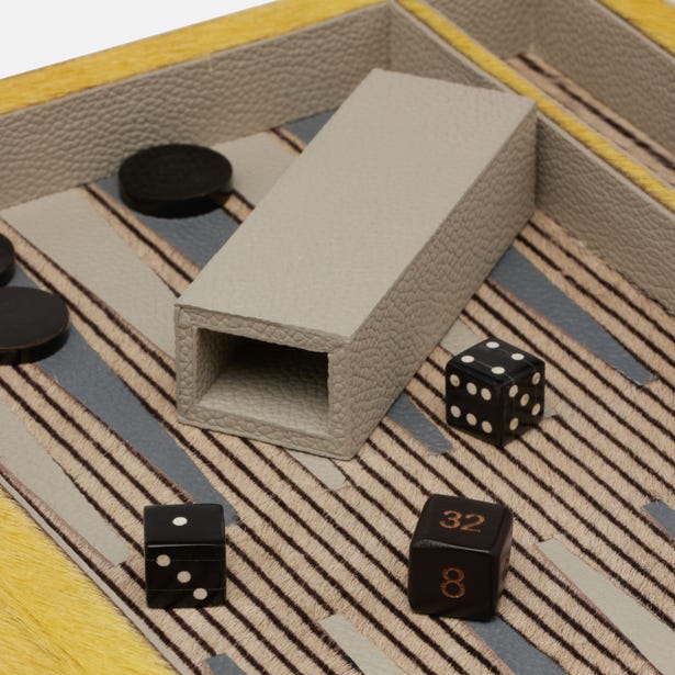 Castelo Backgammon Small - Goldenrod