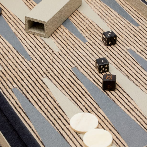 Castelo Backgammon Large - Midnight