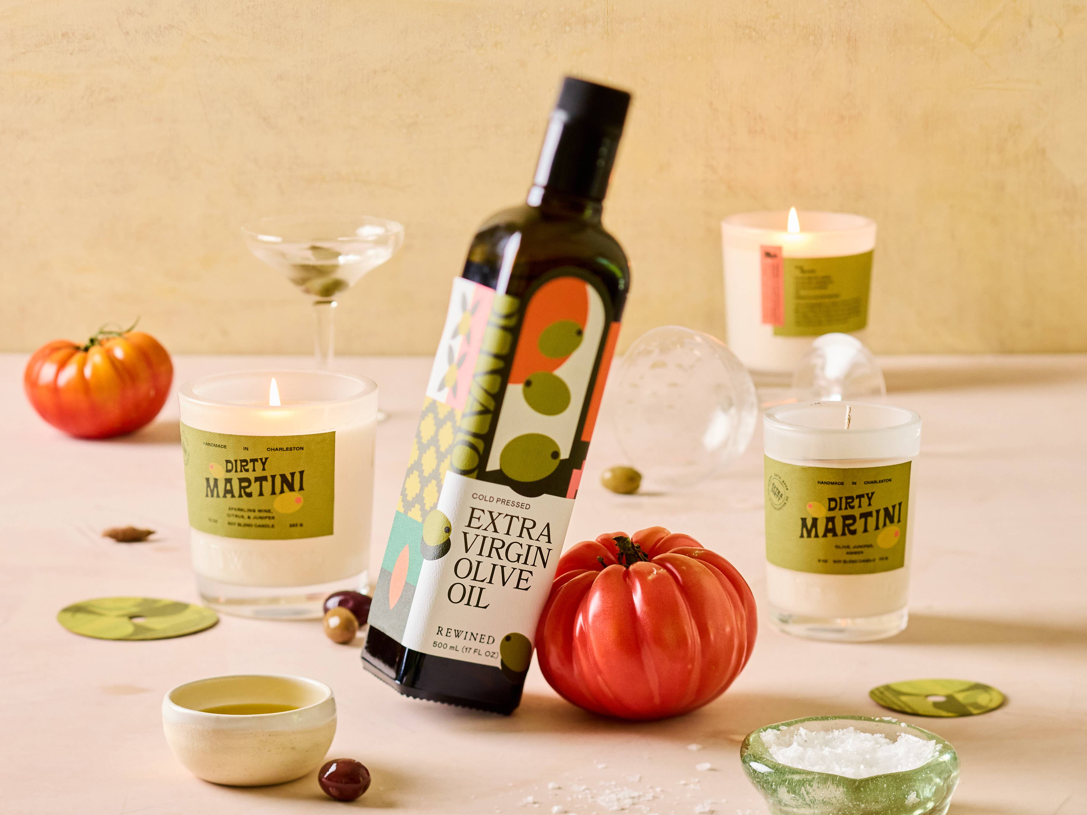 Dirty Martini Candle 10 oz