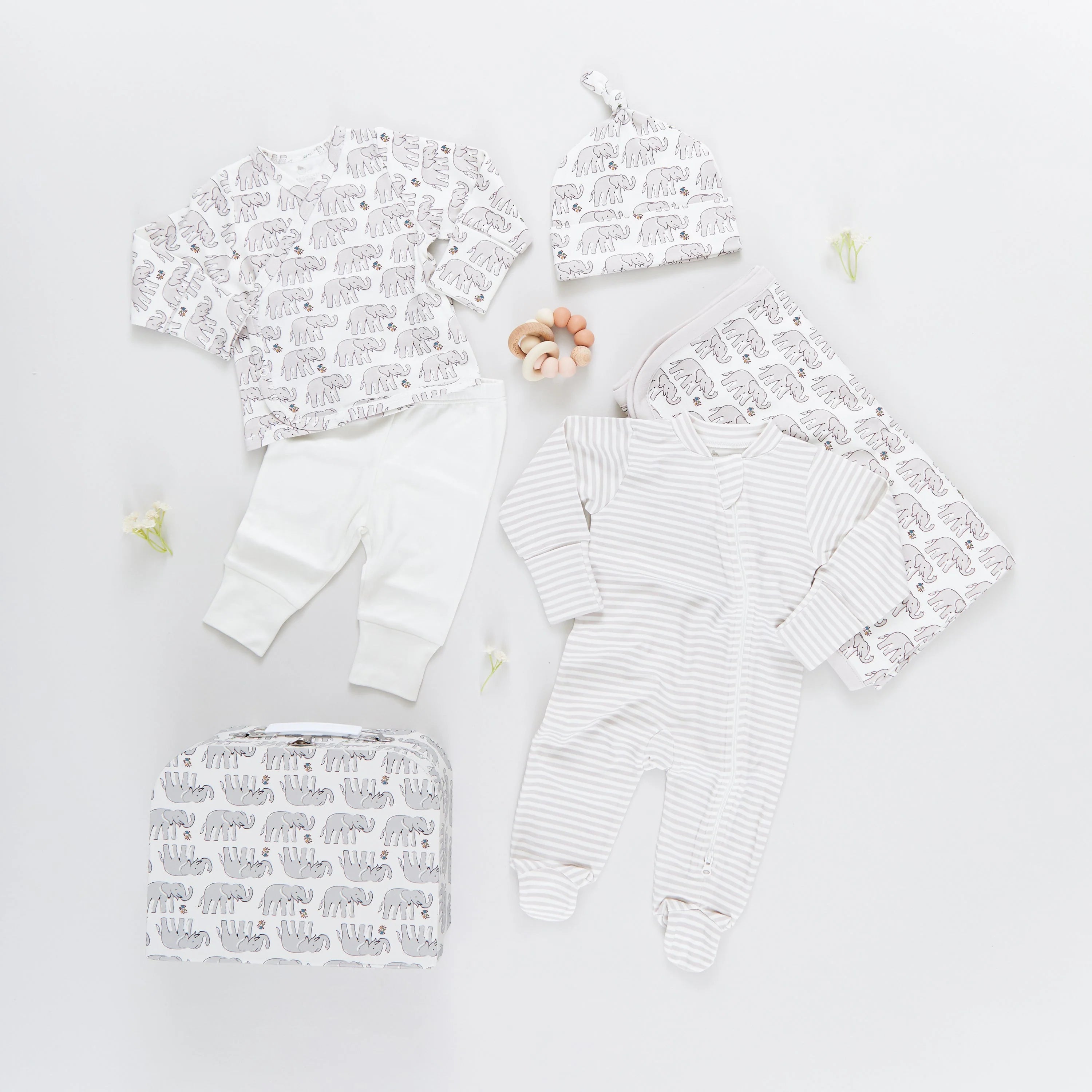 Nesting Box Baby Take Home Set - Baby Elephant