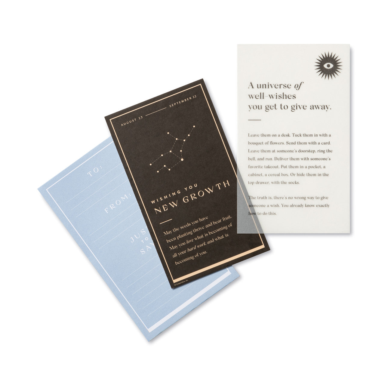 Cosmic Well Wishes Zodiac Cards