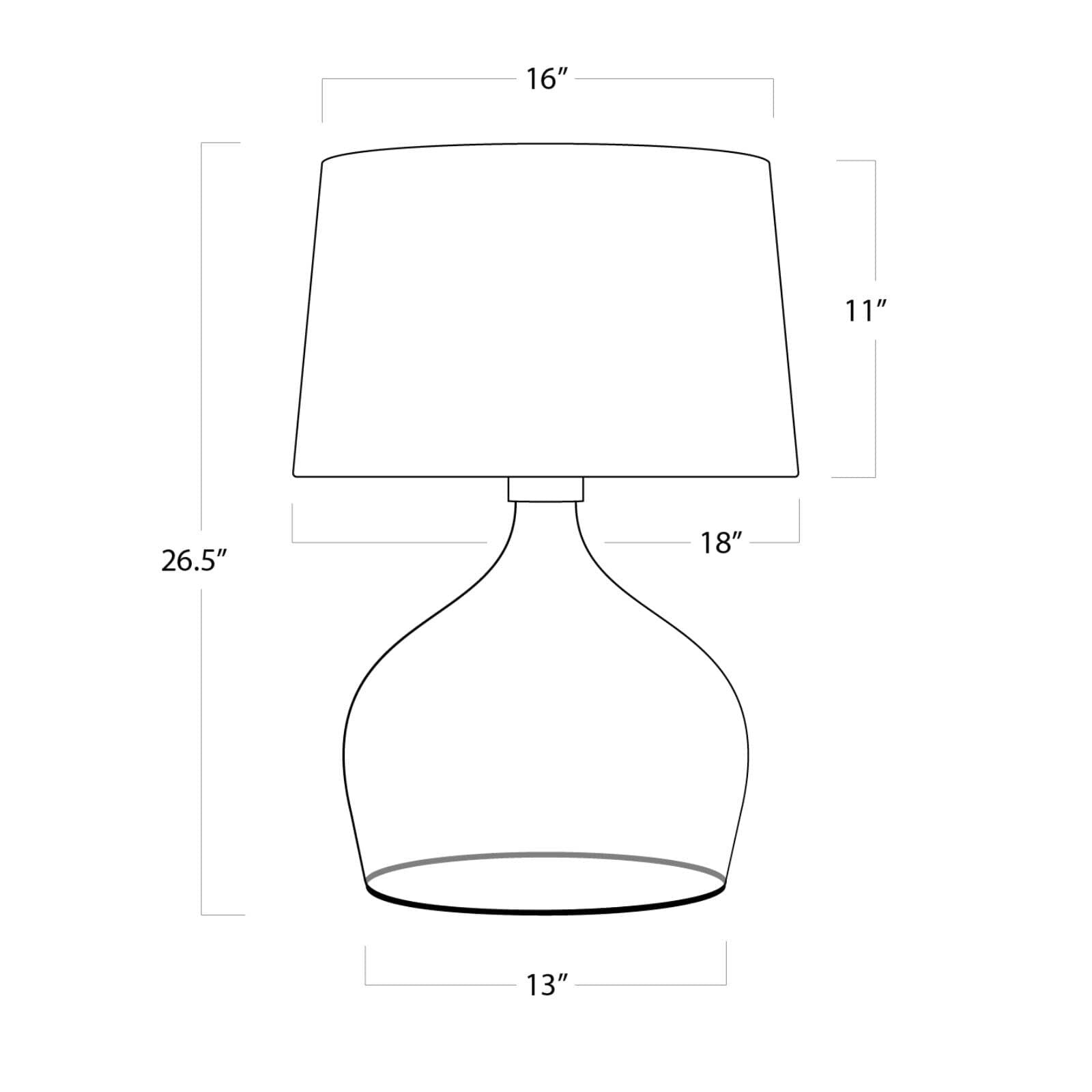 Demi John Table Lamp