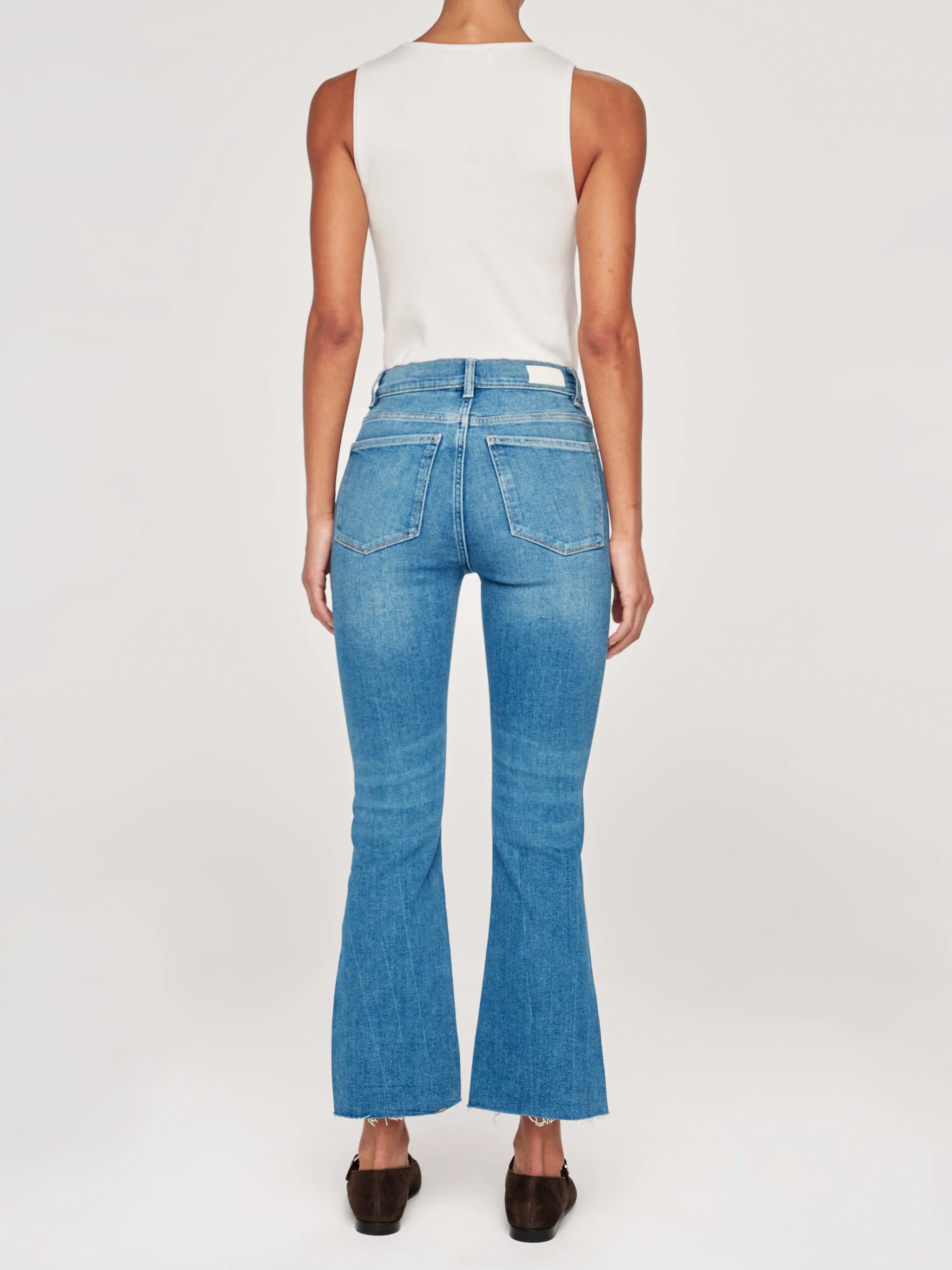 Bridget Boot High Rise Instasculp Crop Jeans - Island Park