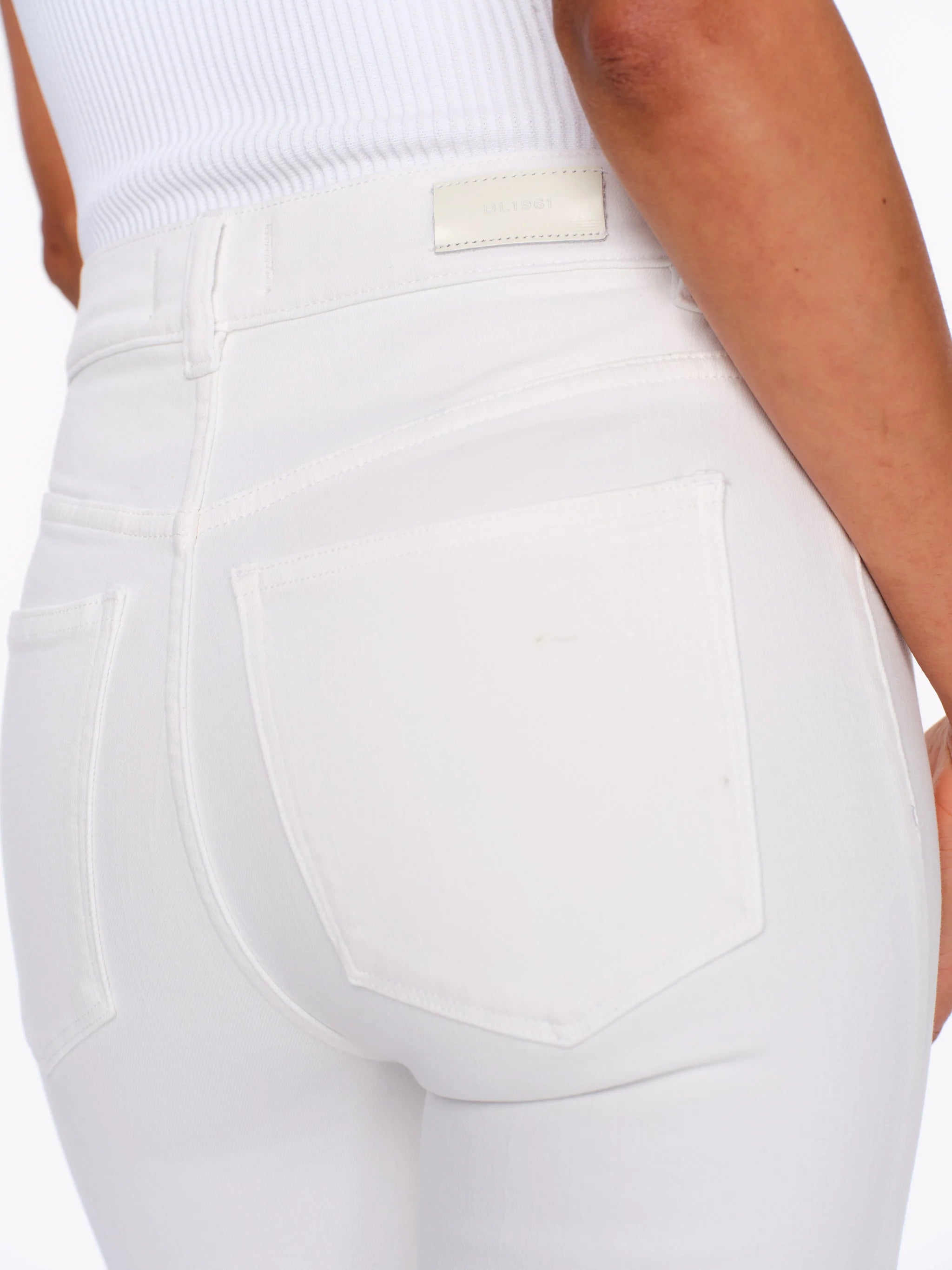 Bridget Boot High Rise Instasculpt™ 31.5" Jeans - White