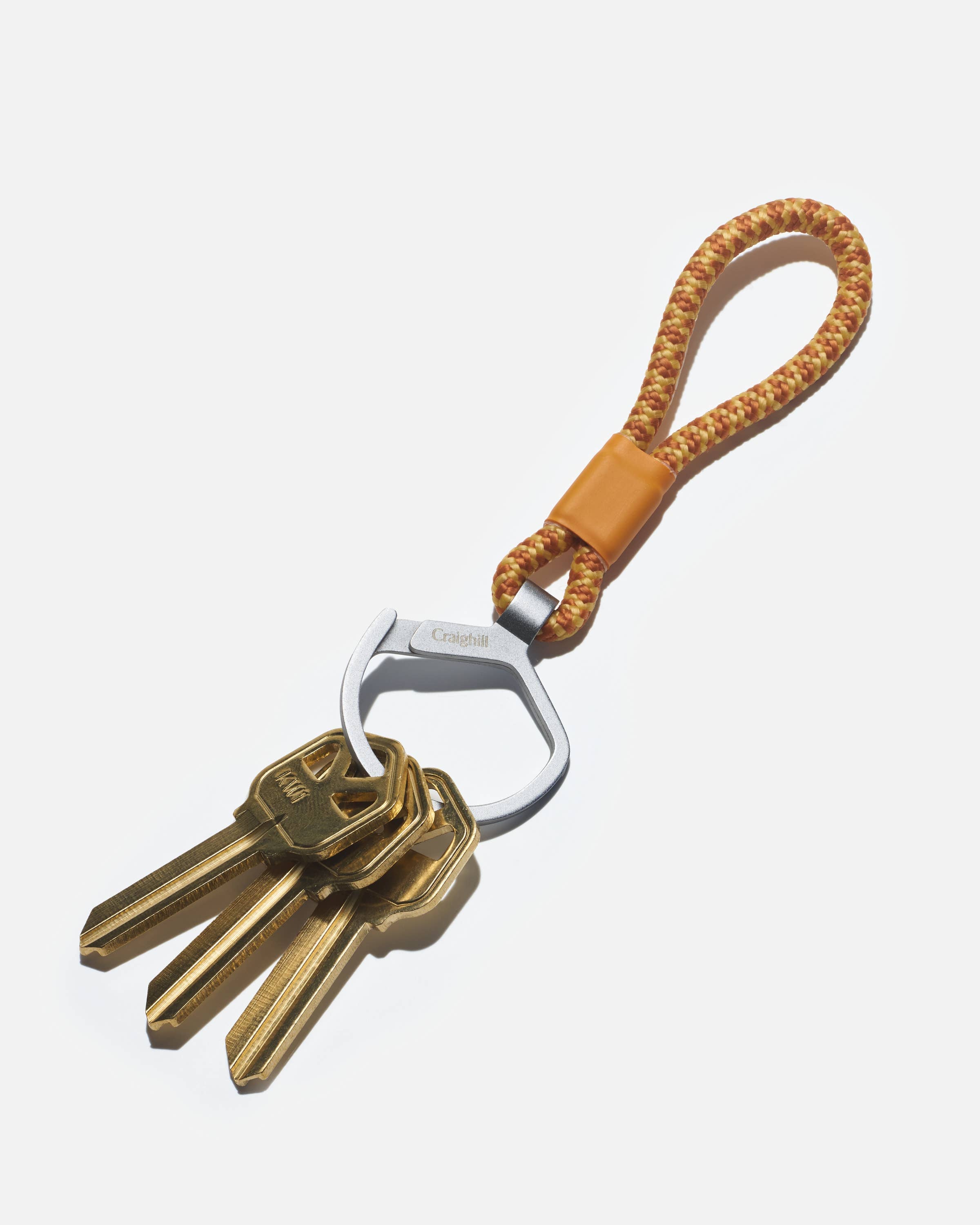 Craighill - Rope Split Ring: White