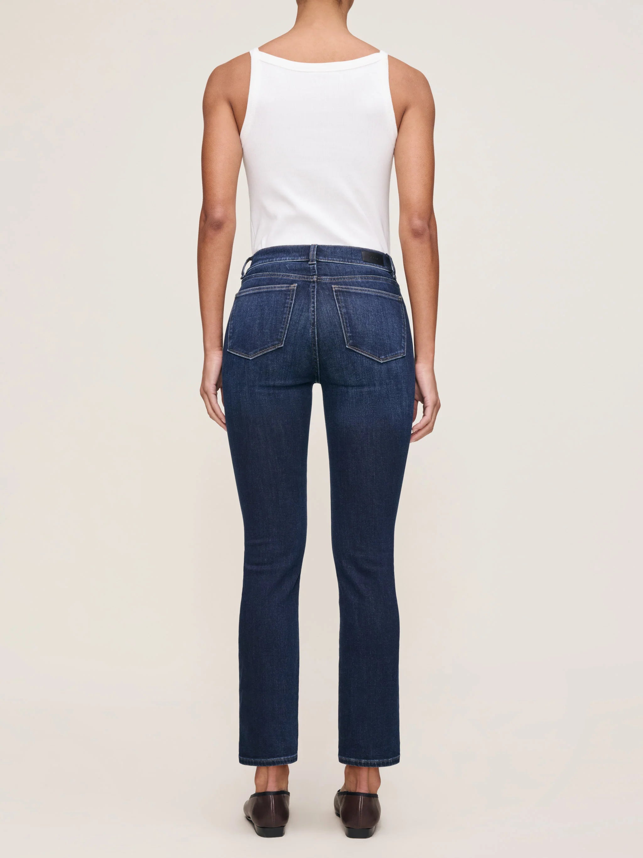Mara Straight Mid Rise Instasculpt Ankle Jeans - Eastside