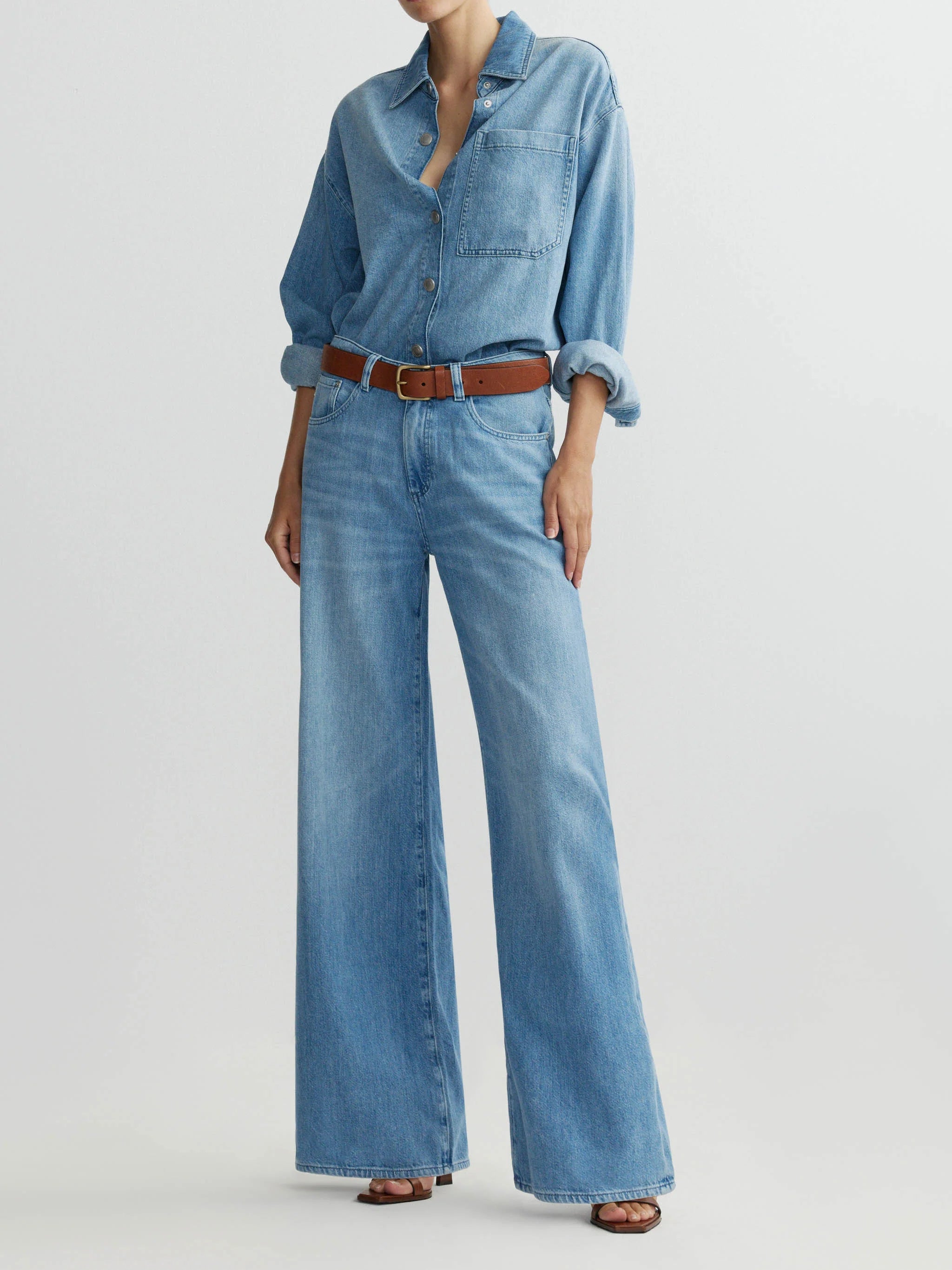 Addison Overshirt - Riverbank Aura