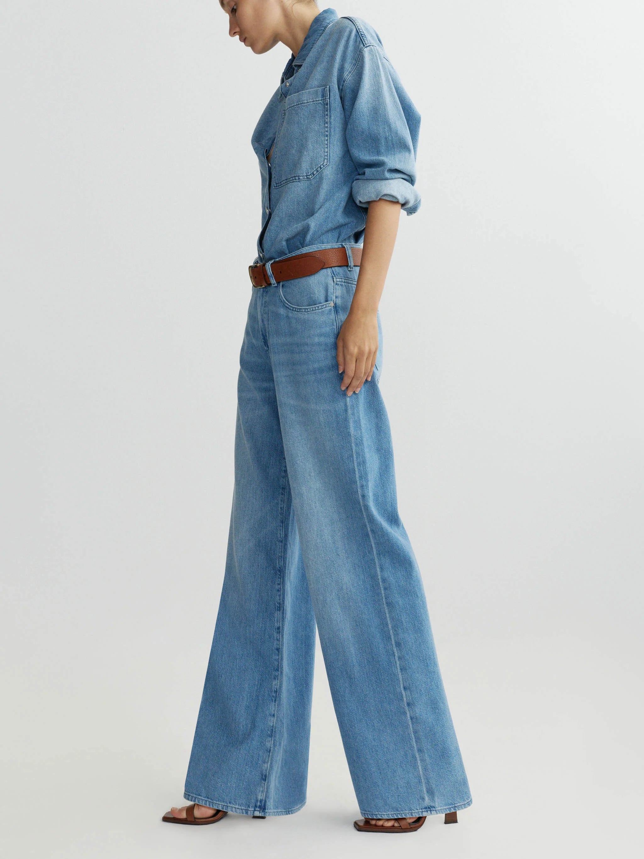 Addison Overshirt - Riverbank Aura