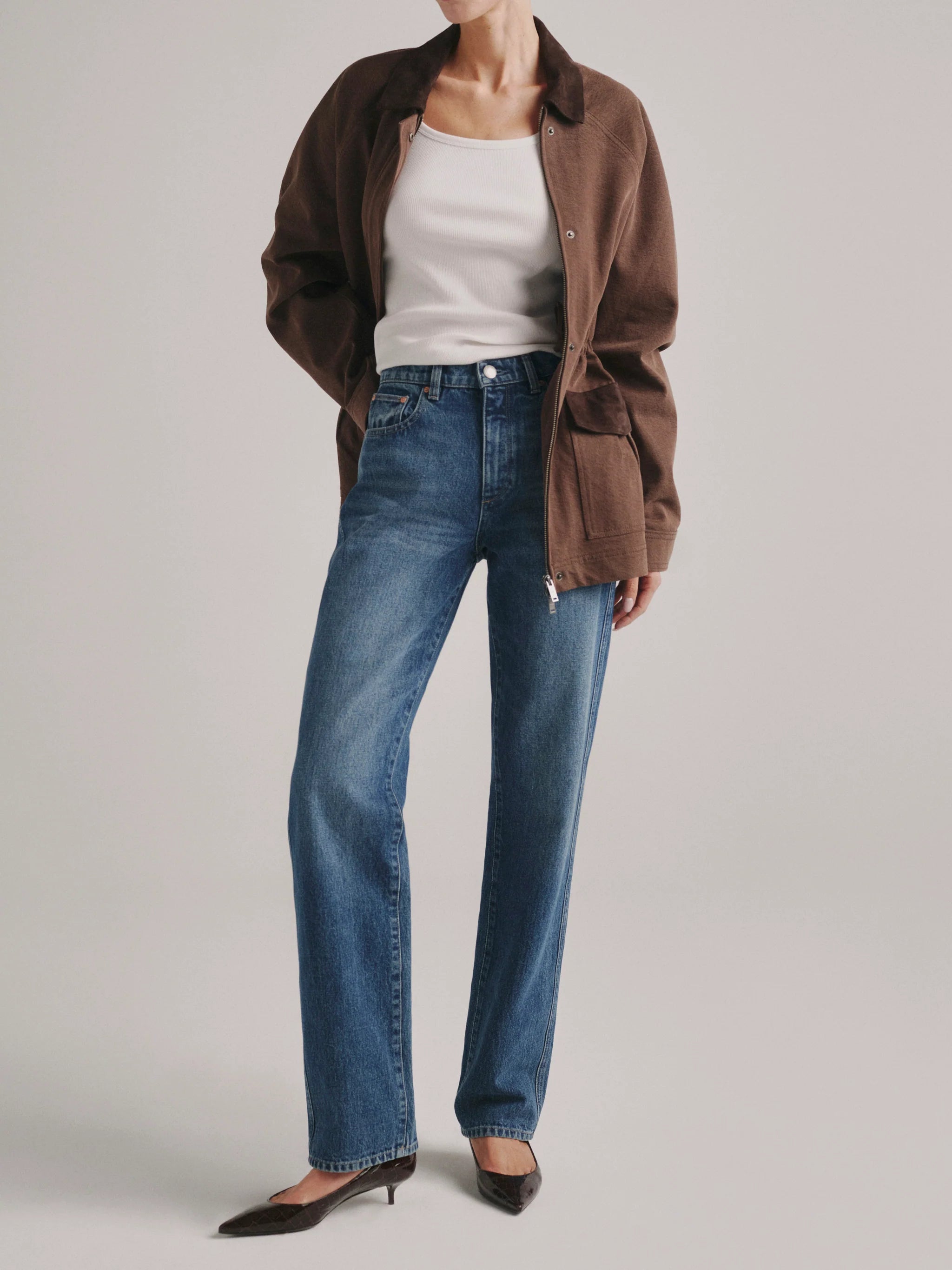 Field Denim Jacket - Brownstone