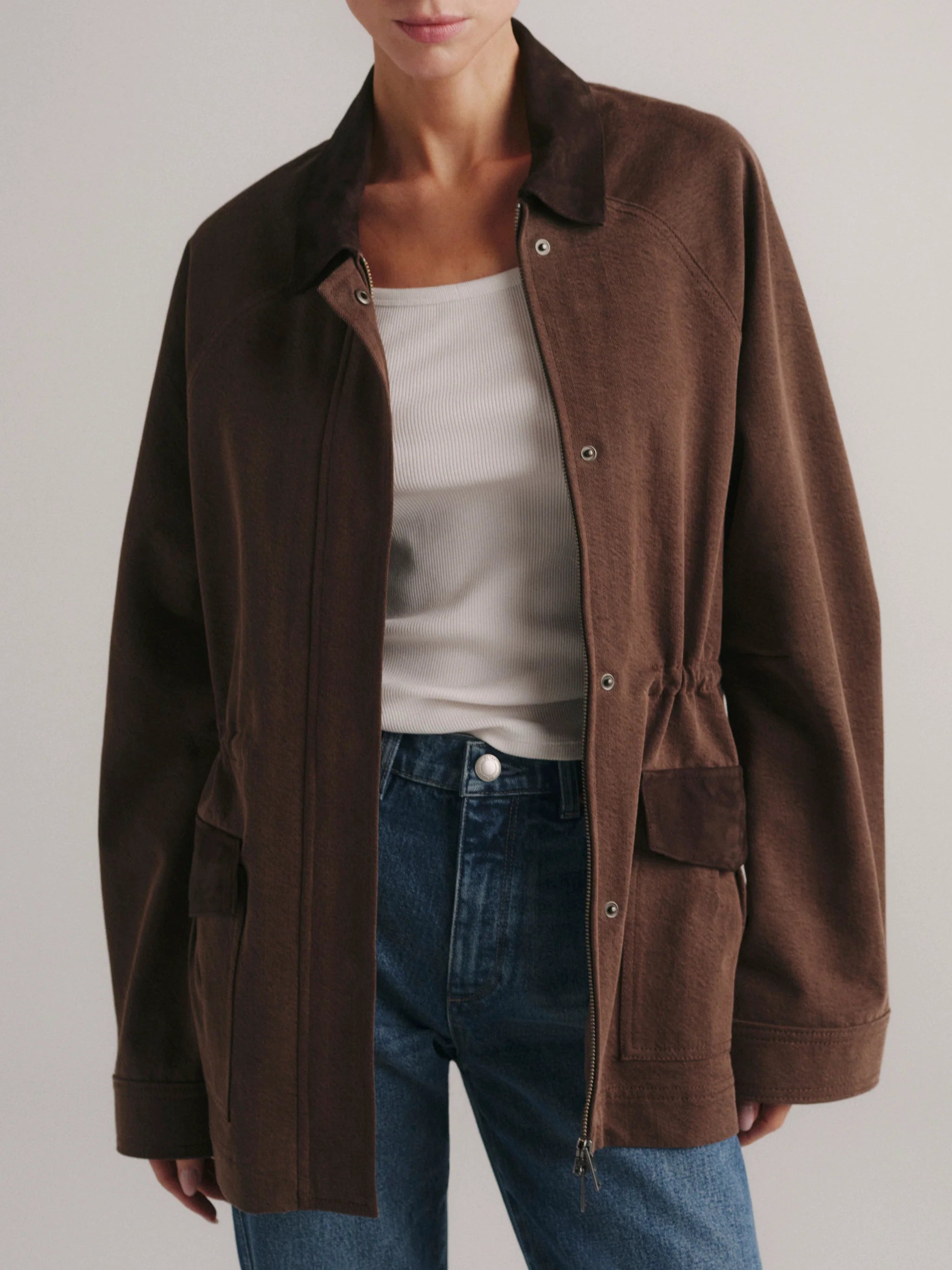 Field Denim Jacket - Brownstone