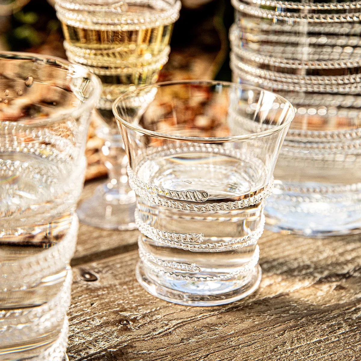 Ella Small Tumbler Set of 4 - Clear