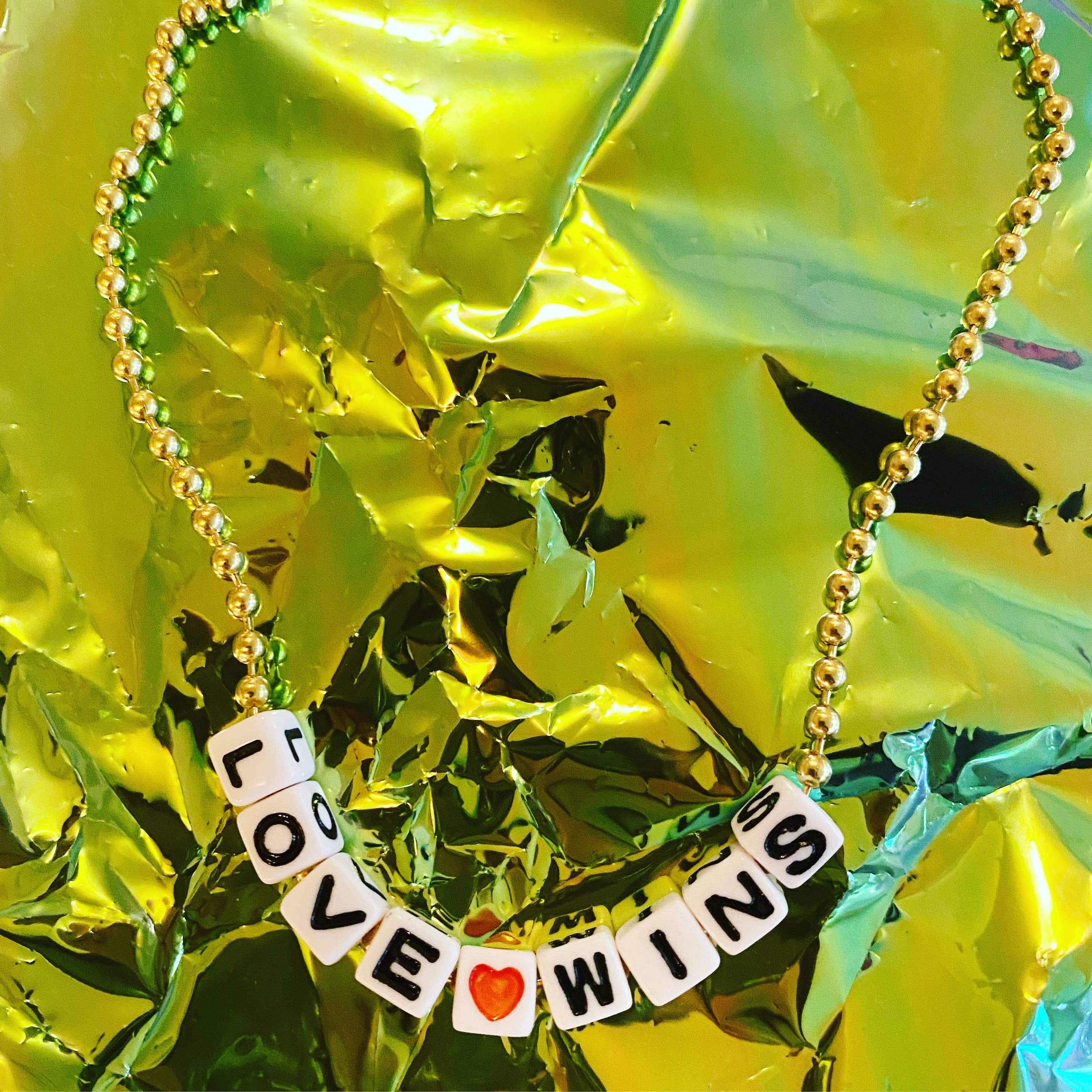 "Love wins" Necklace