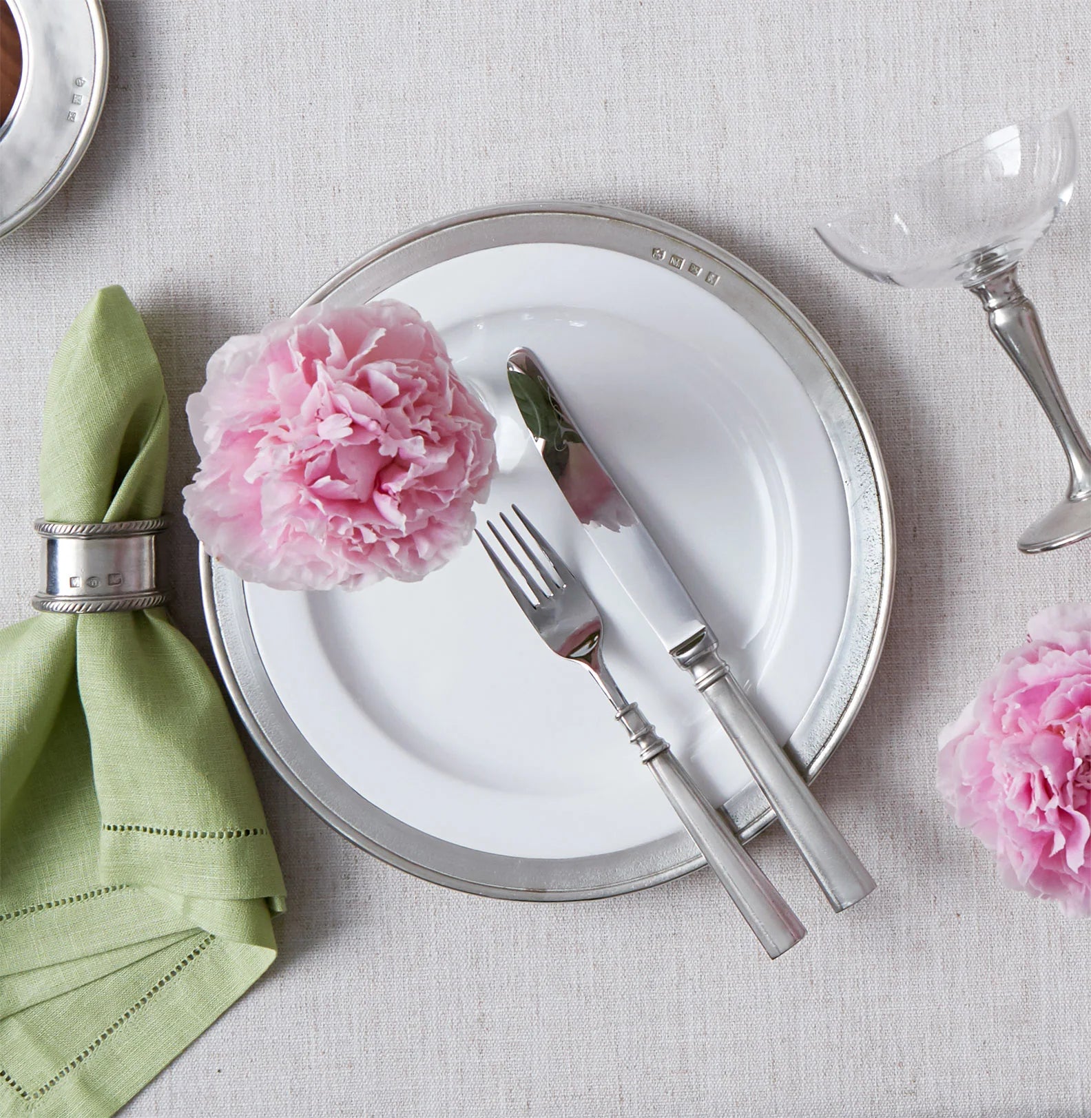 Convivio Dinner Plate - White