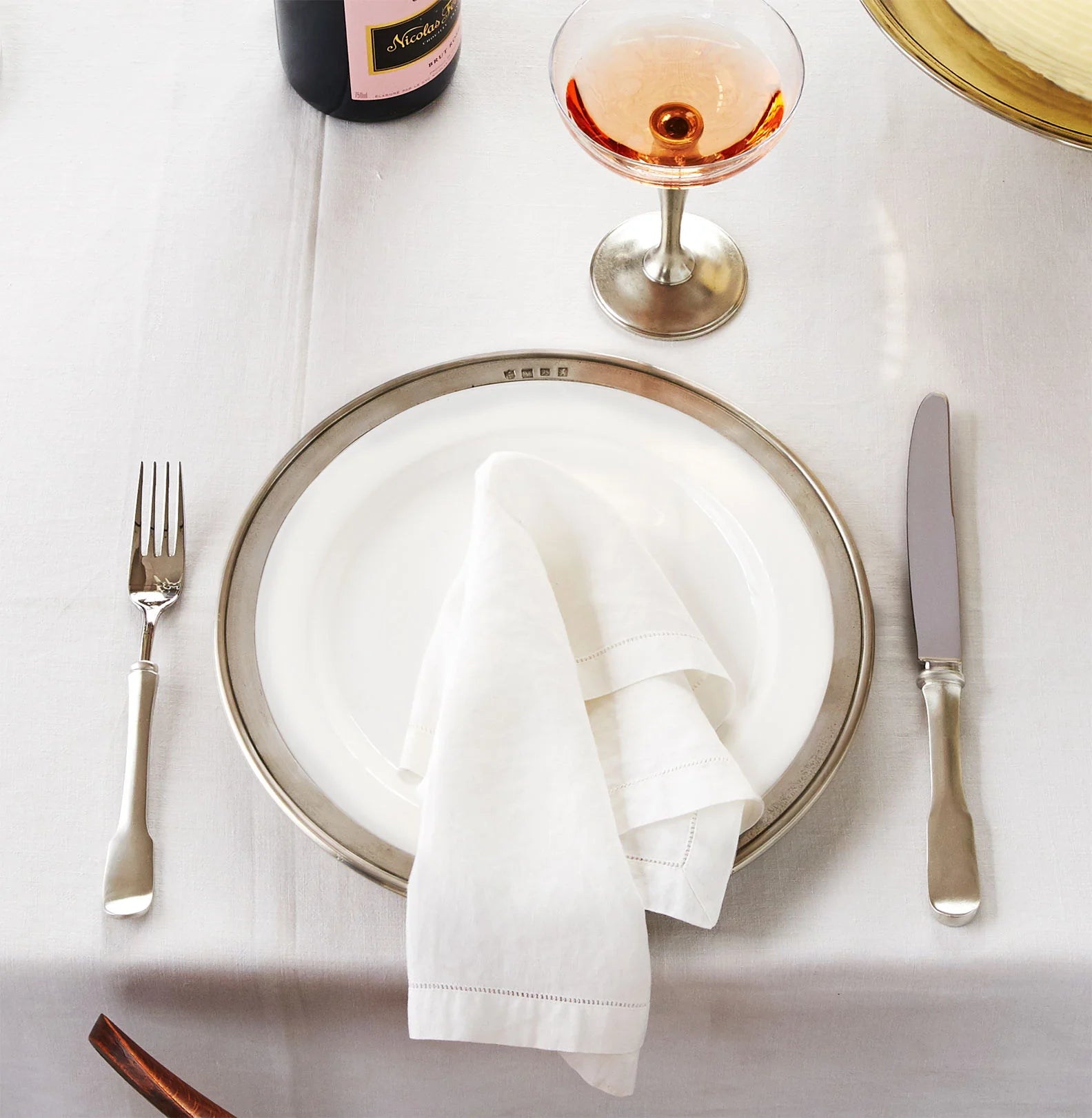 Convivio Dinner Plate - White