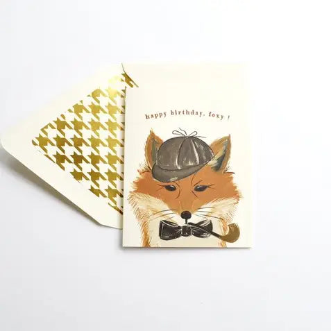 Happy Birthday Foxy Card