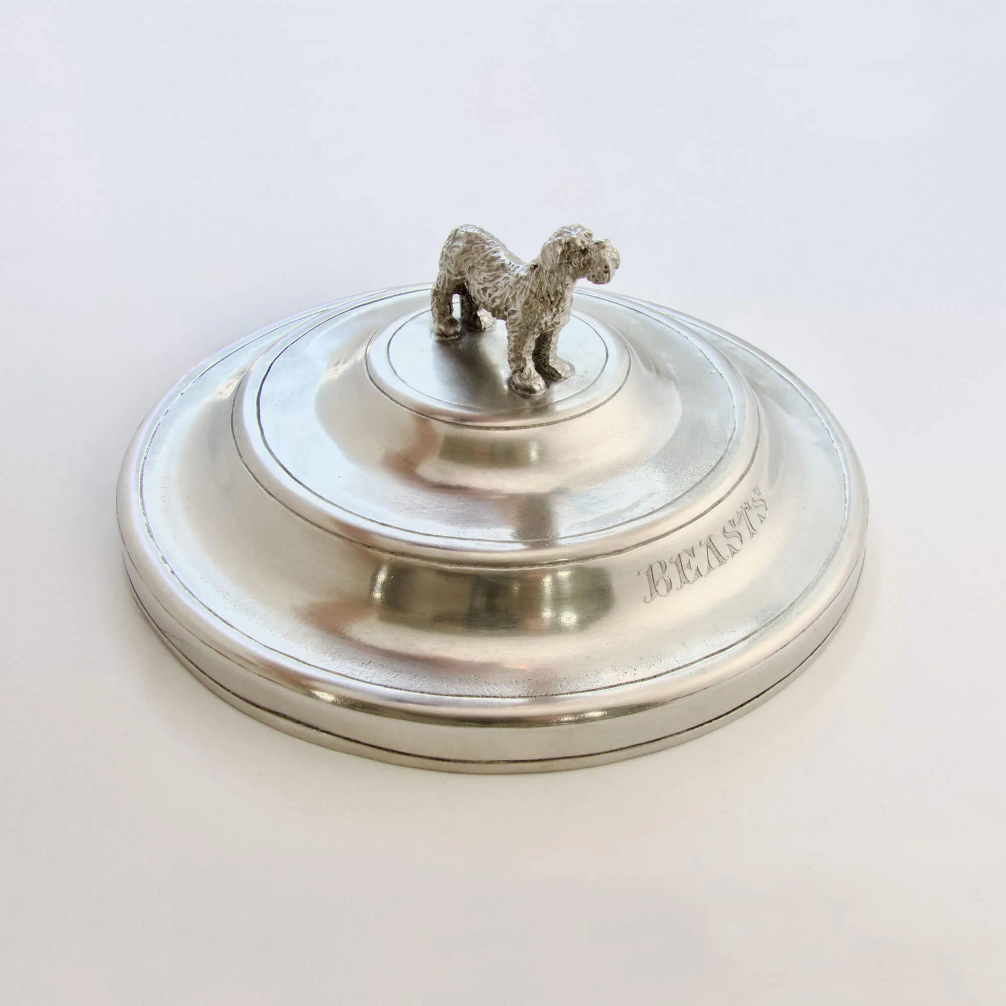 Convivio Cookie Jar with Dog Finial